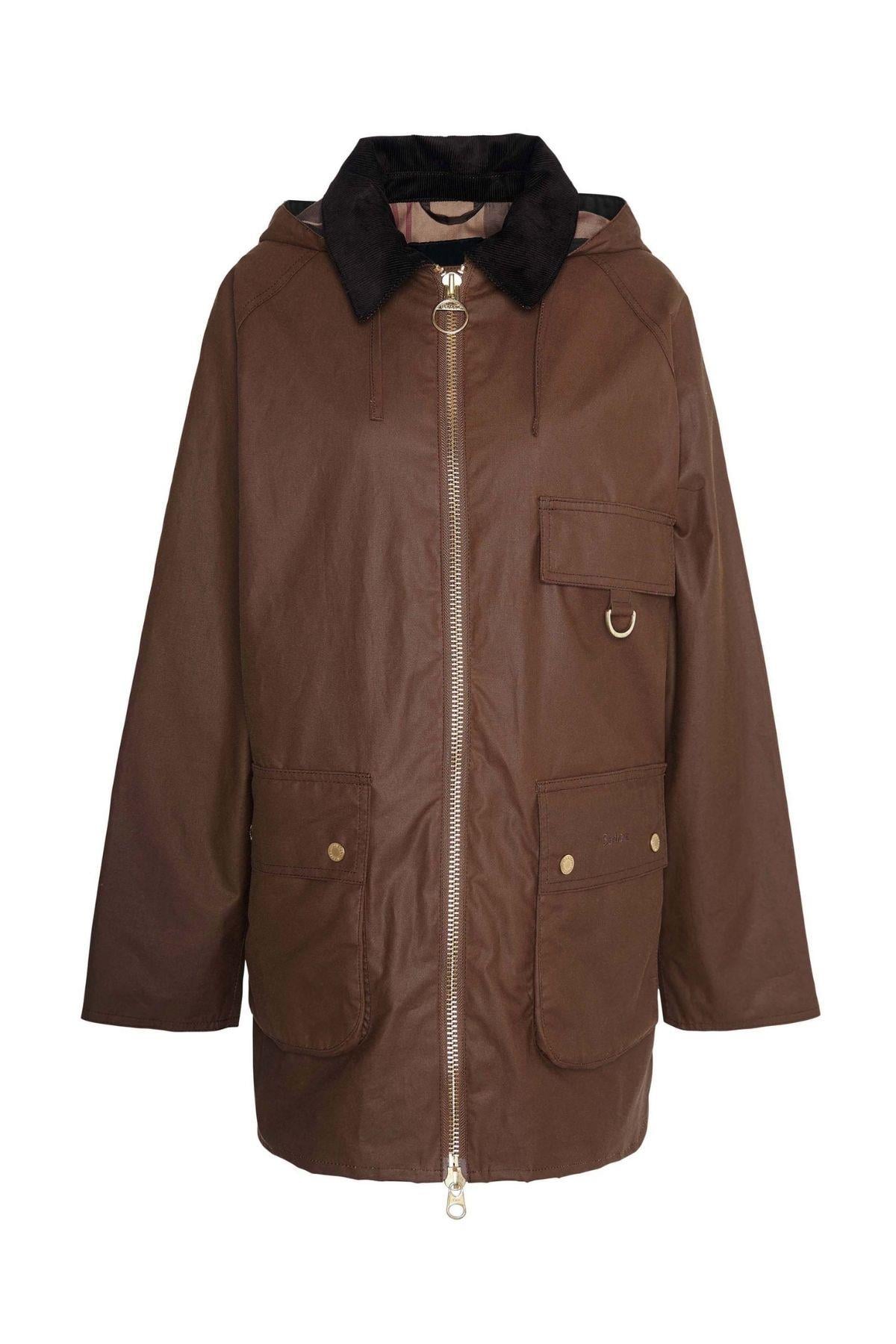Barbour Highclere Yağlı Ceket BR31 Bark-Muted