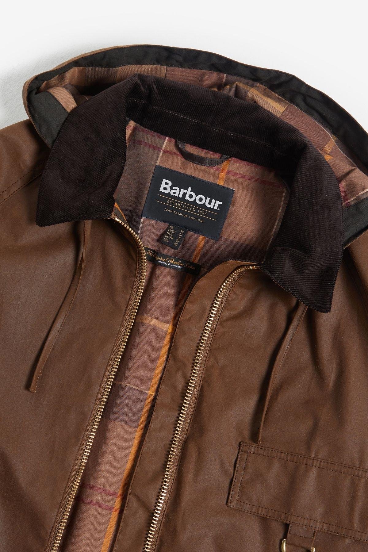 Barbour Highclere Yağlı Ceket BR31 Bark-Muted
