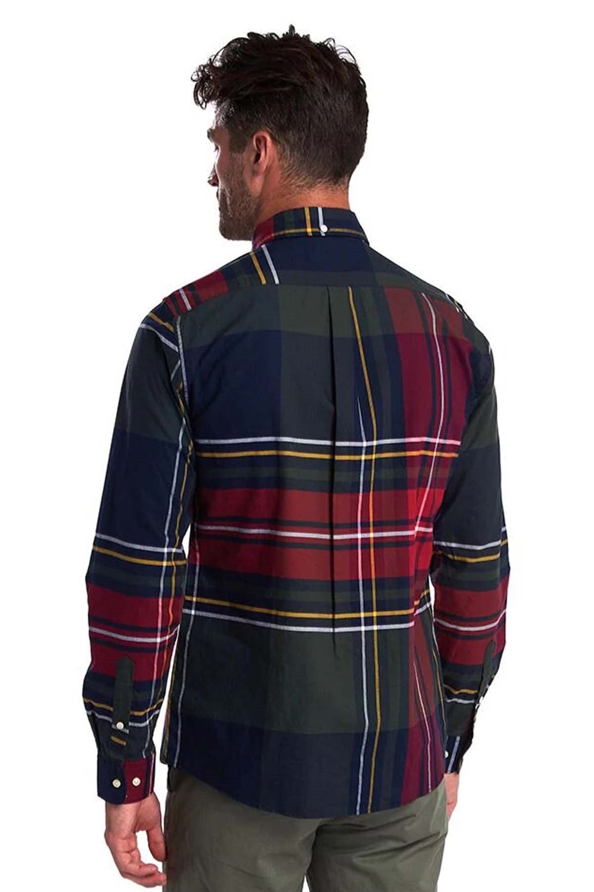 Barbour Highland Check 23 Tailored Shirt NY91 Navy