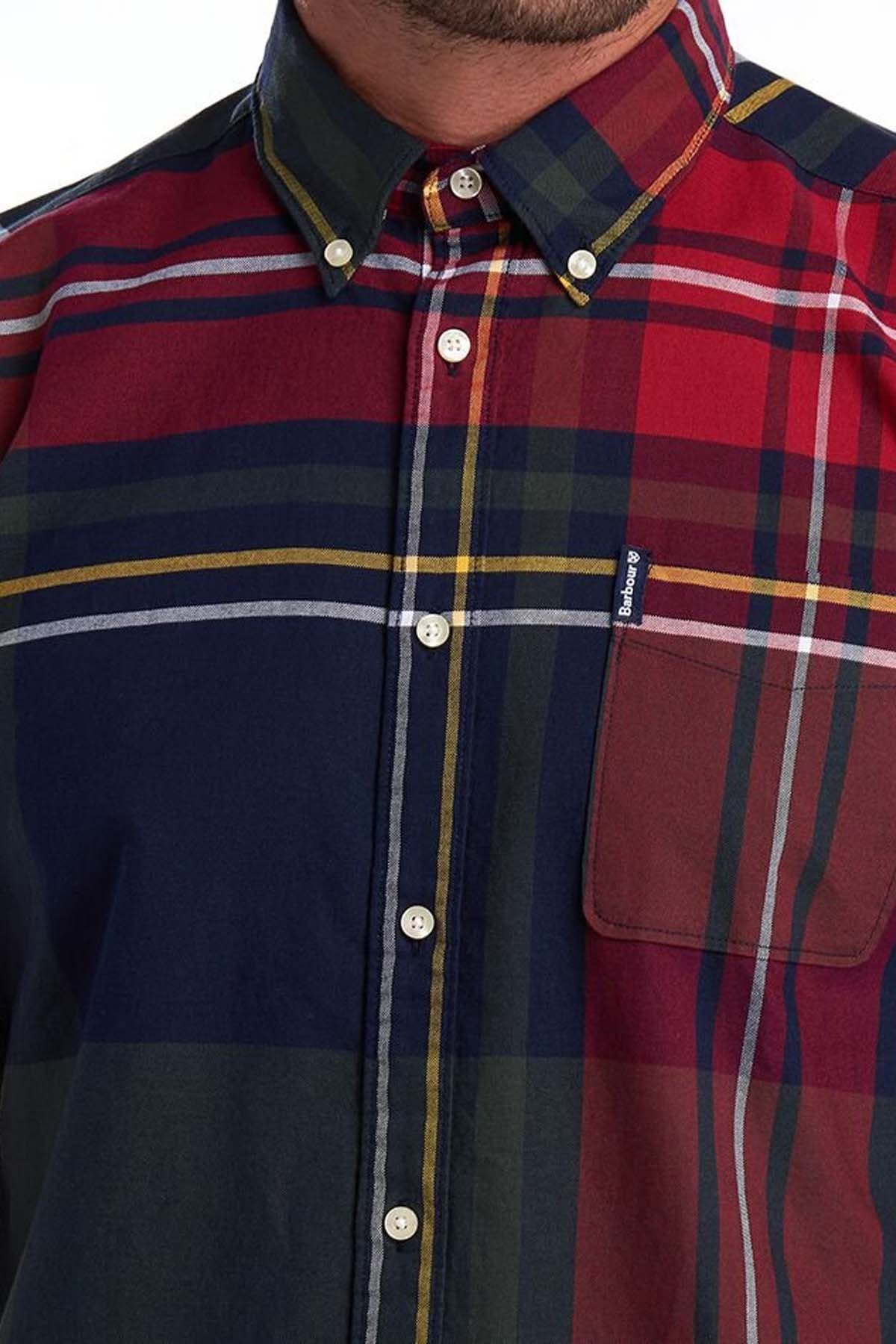 Barbour Highland Check 23 Tailored Shirt NY91 Navy
