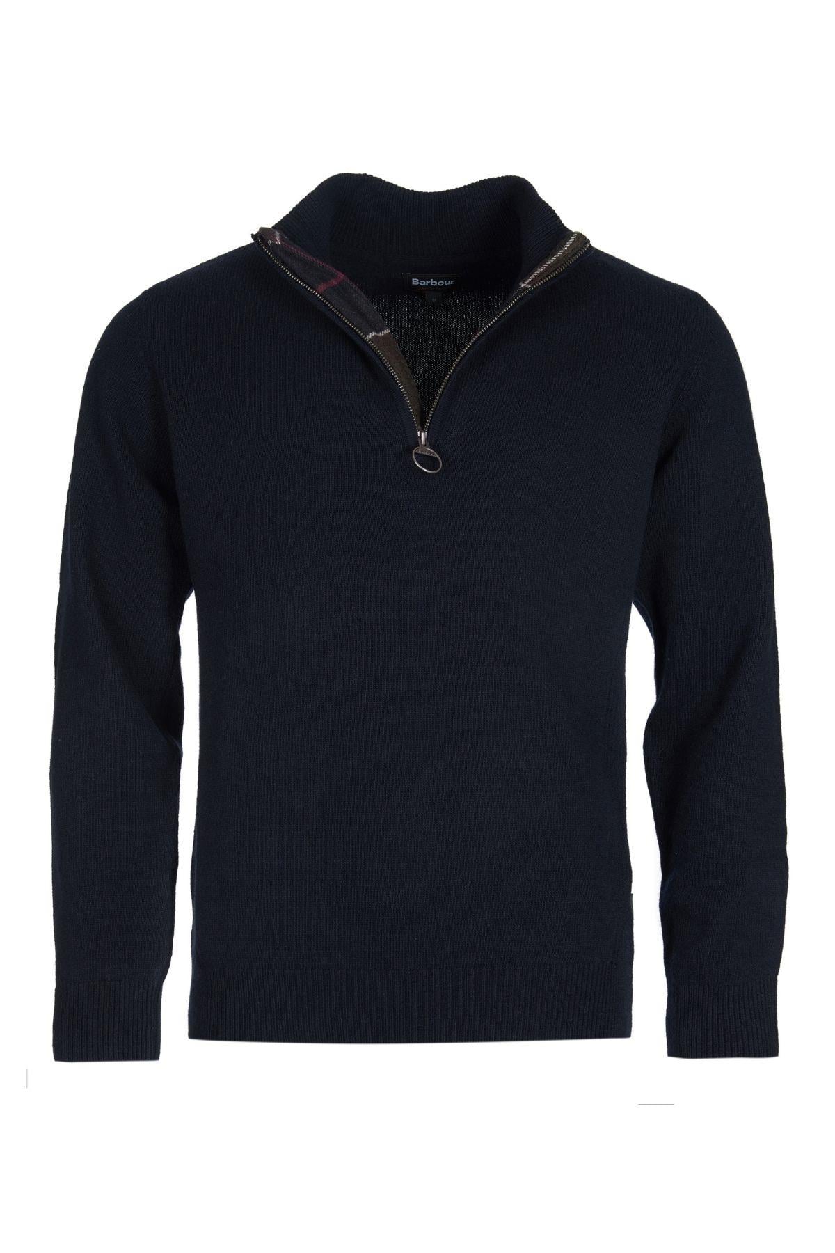 Barbour Holden Half Zip Kazak NY91 Navy