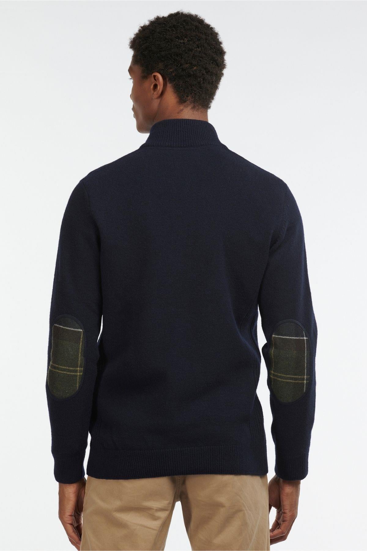 Barbour Holden Half Zip Kazak NY91 Navy