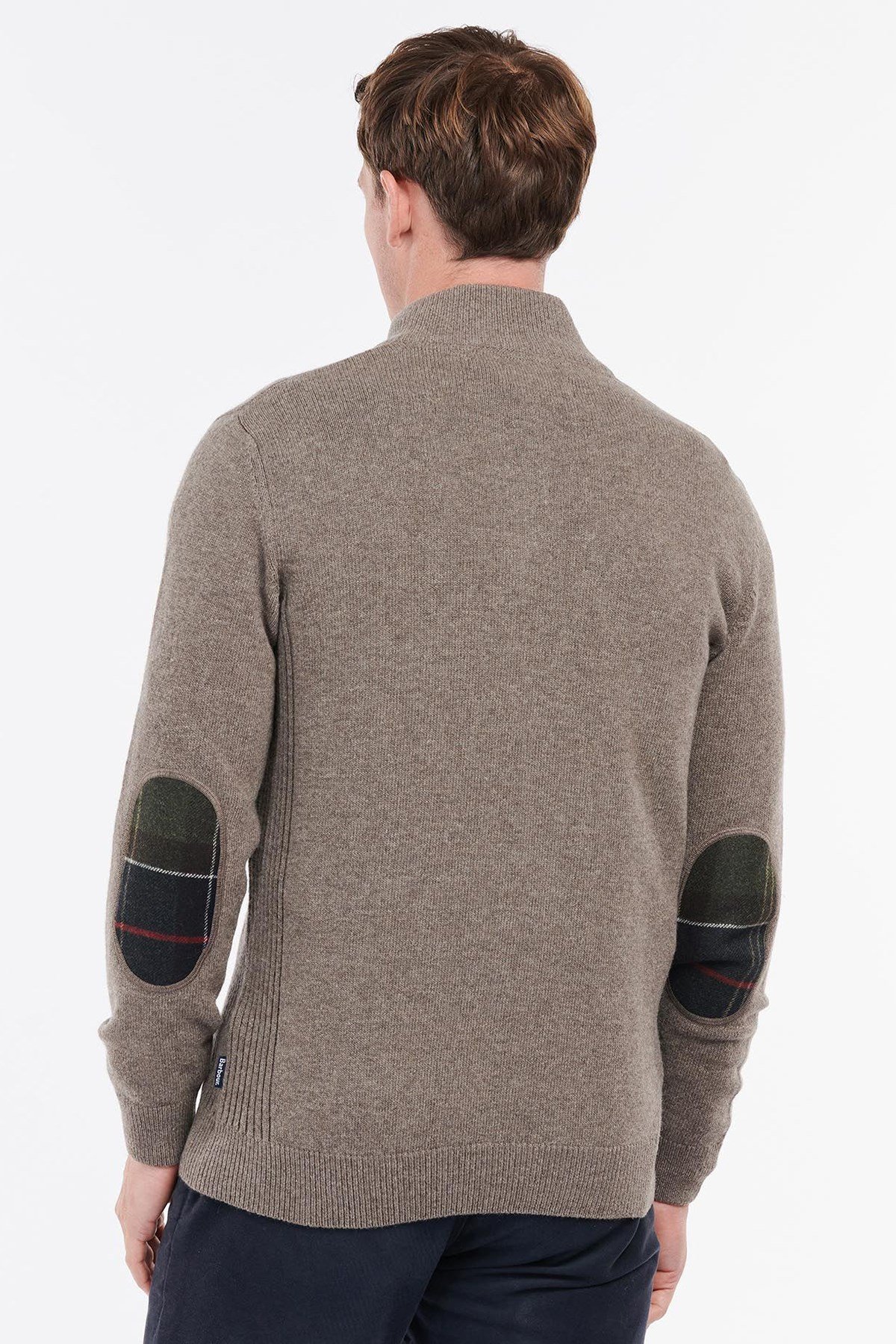 Barbour Holden Half Zip Kazak OL76 Military Marl