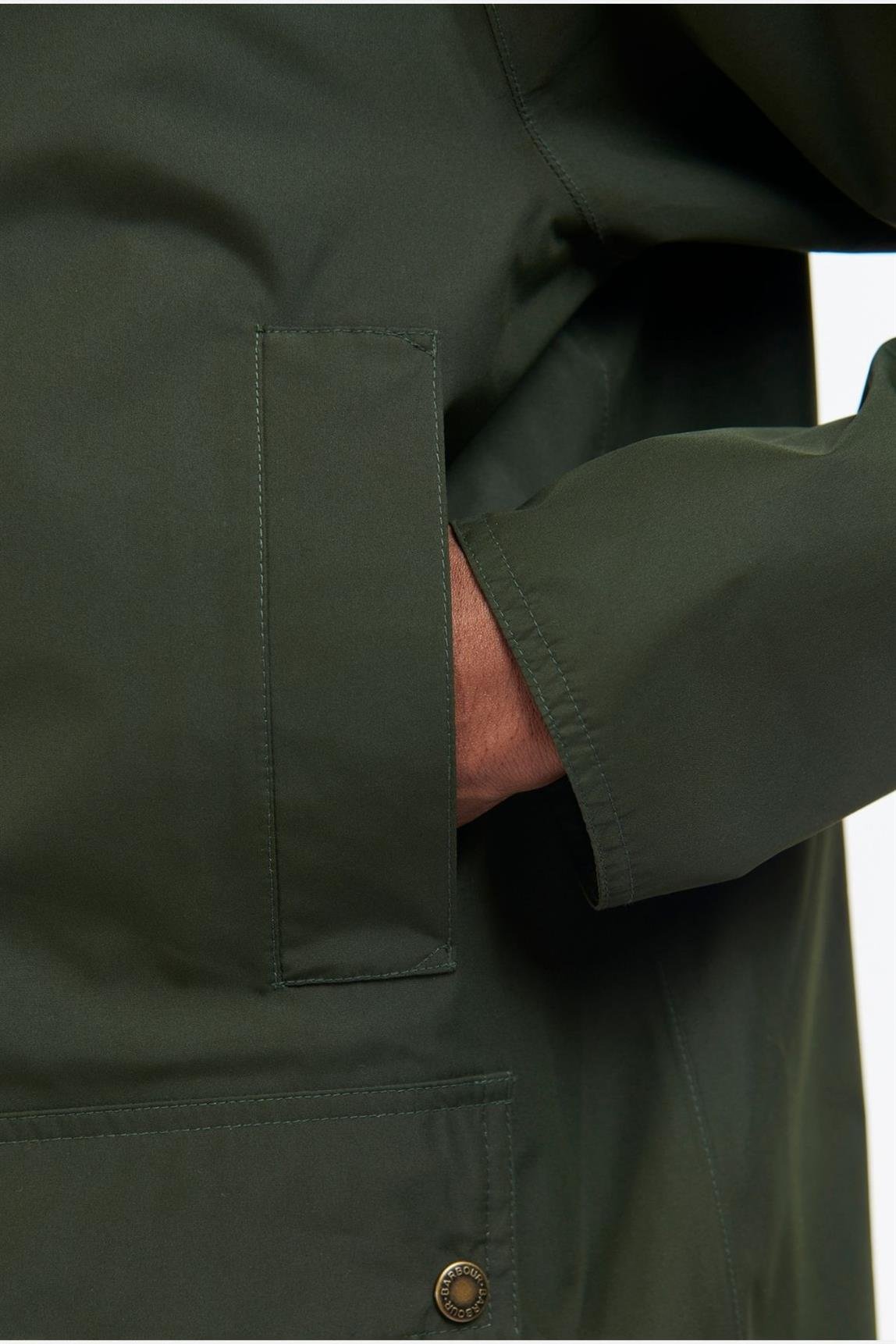 Barbour Hooded Domus Ceket SG71 Sage