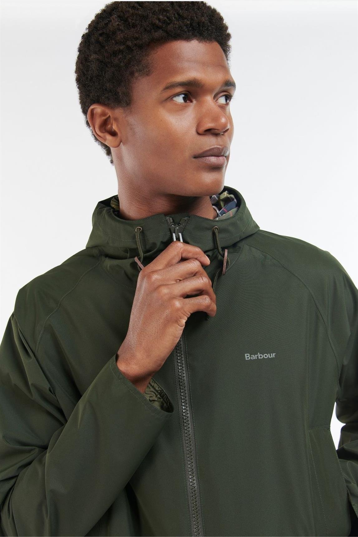 Barbour Hooded Domus Ceket SG71 Sage