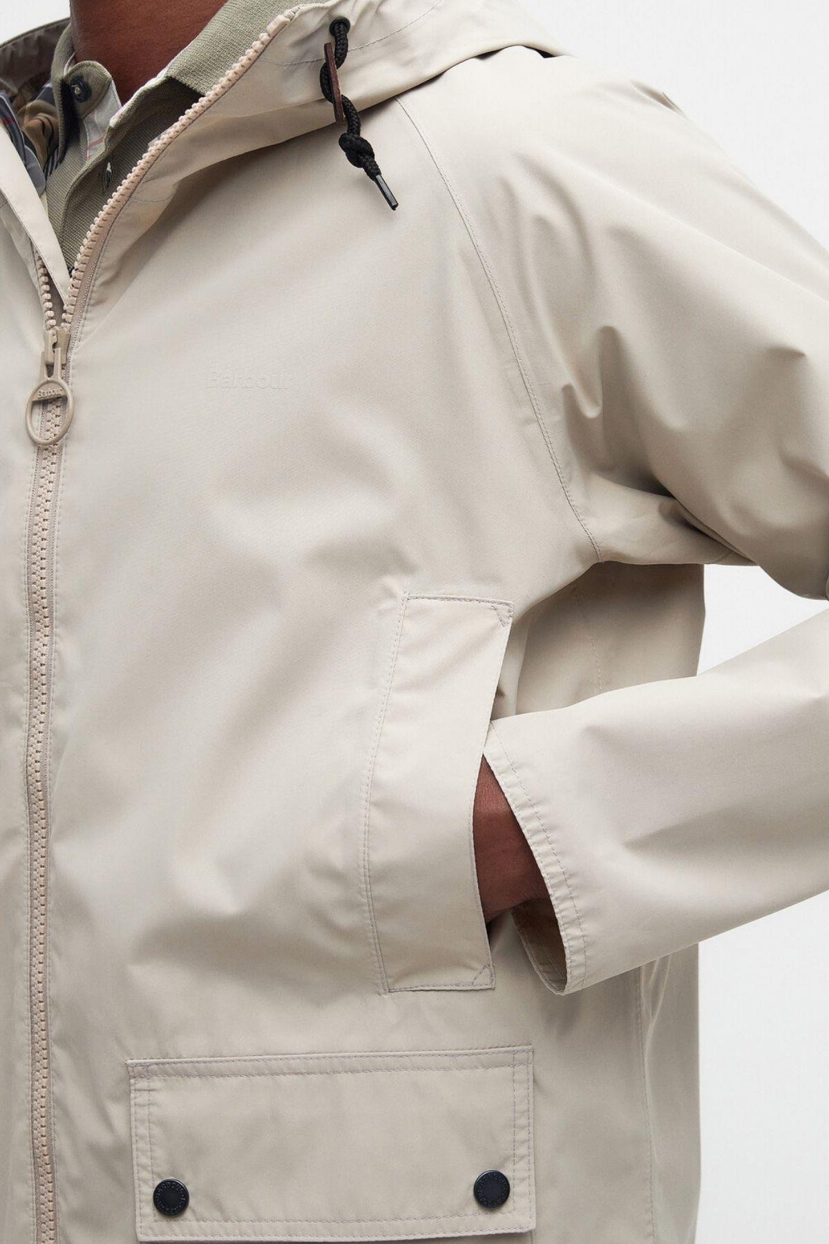 Barbour Hooded Domus Ceket ST11 Mist/Dress