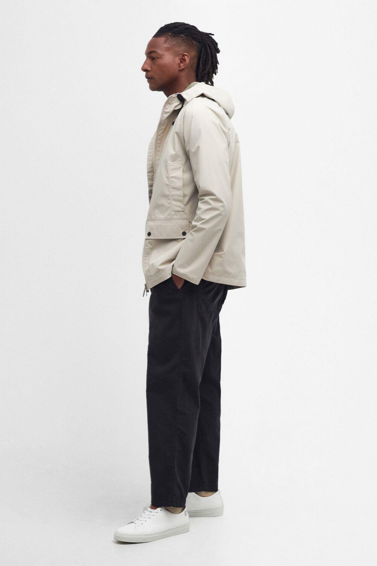 Barbour Hooded Domus Ceket ST11 Mist/Dress