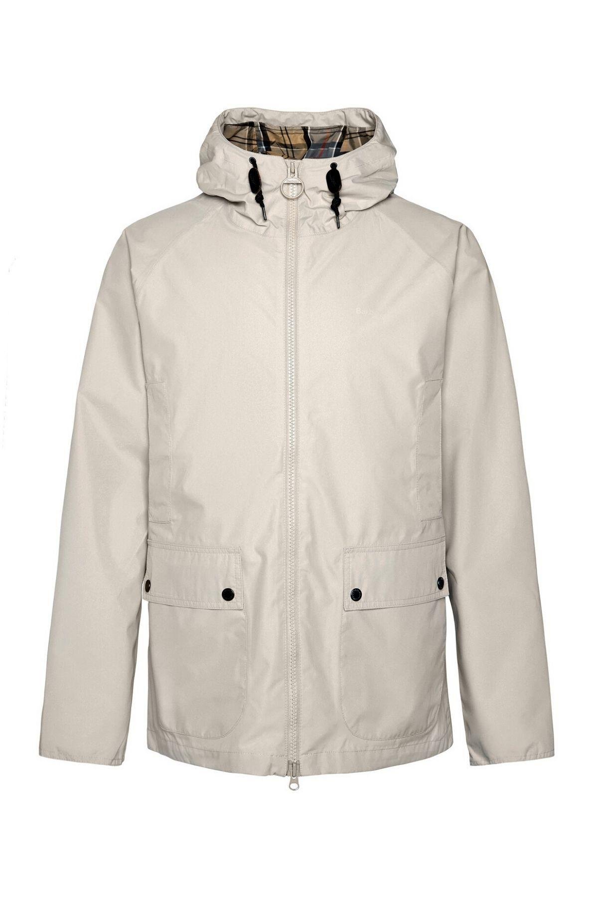 Barbour Hooded Domus Ceket ST11 Mist/Dress