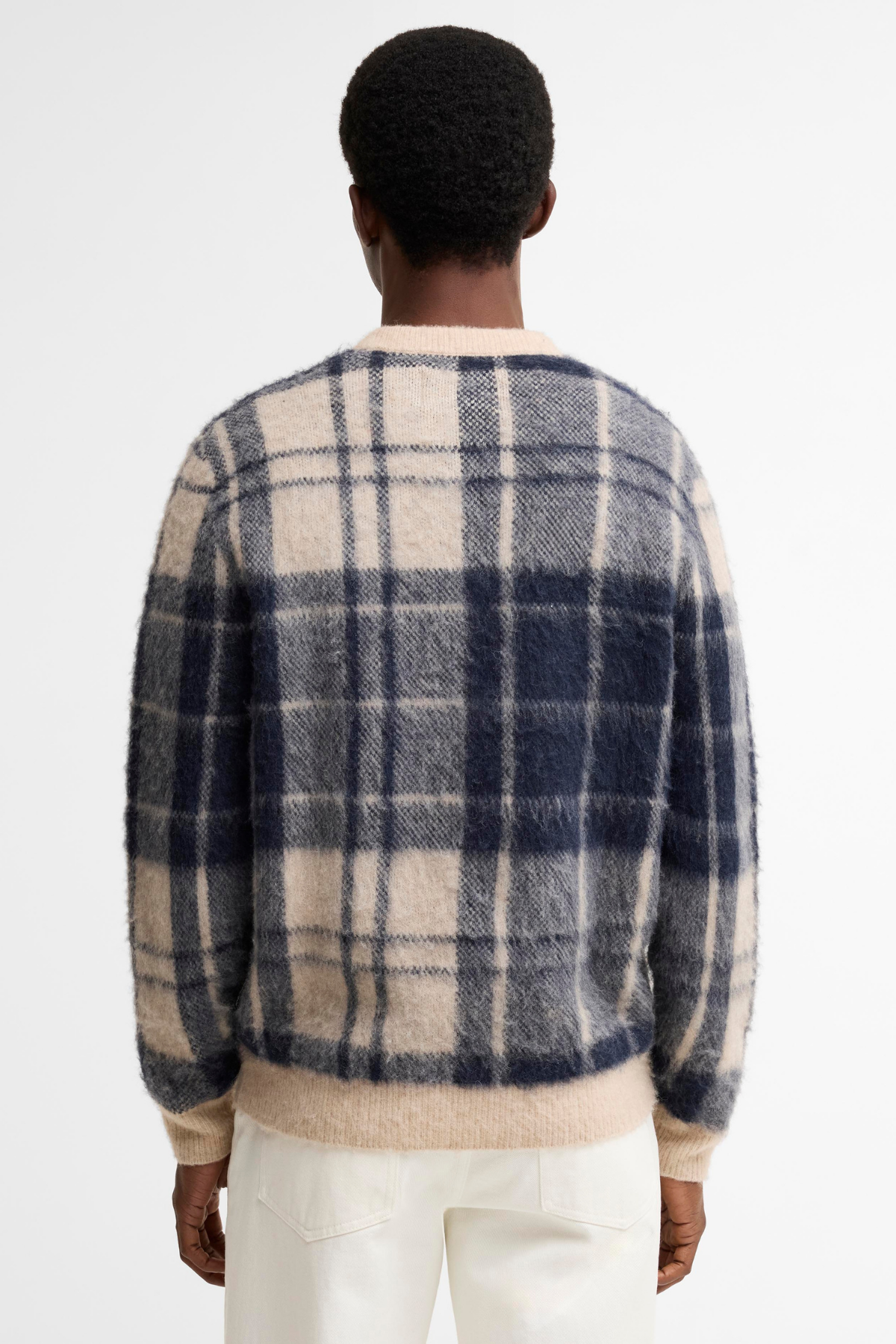 Barbour Hunham Tartan V Yaka Kazak ST51 Stone