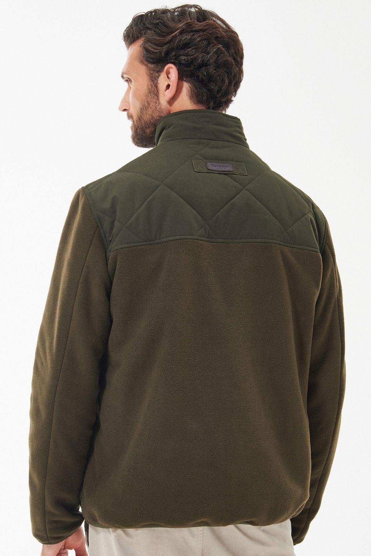Barbour Hybrid Fleece Ceket OL71 Olive