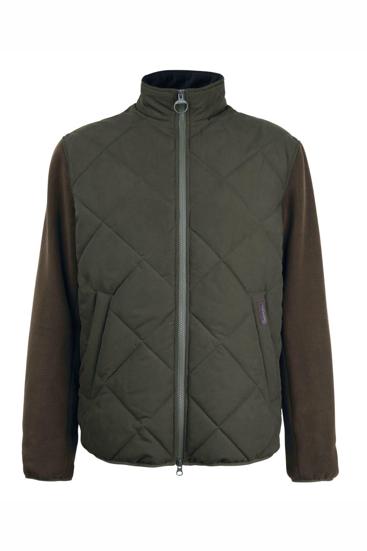 Barbour Hybrid Fleece Ceket OL71 Olive