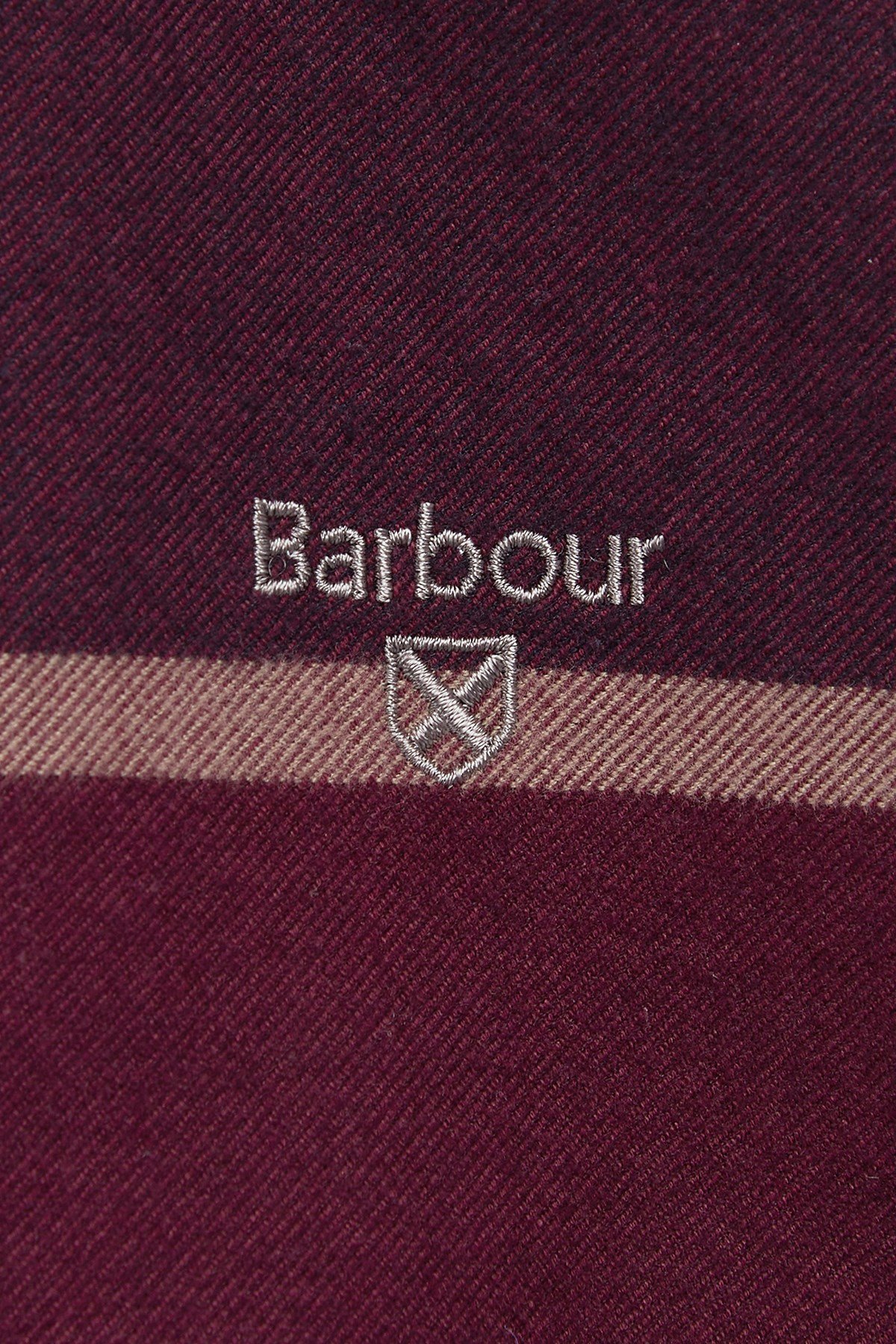 Barbour Iceloch Tailored Gömlek RE89 Winter Red