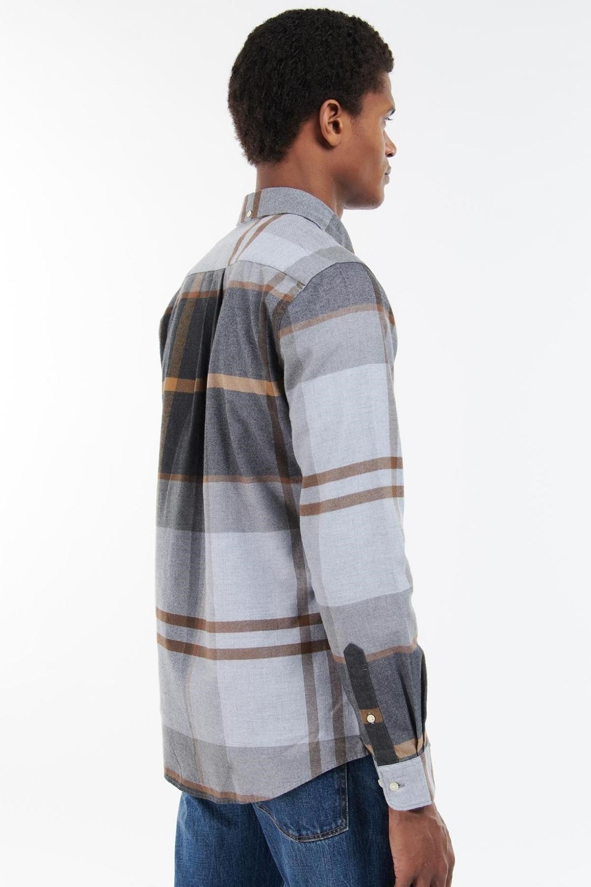 Barbour Iceloch Tailored Gömlek TN86 Greystone