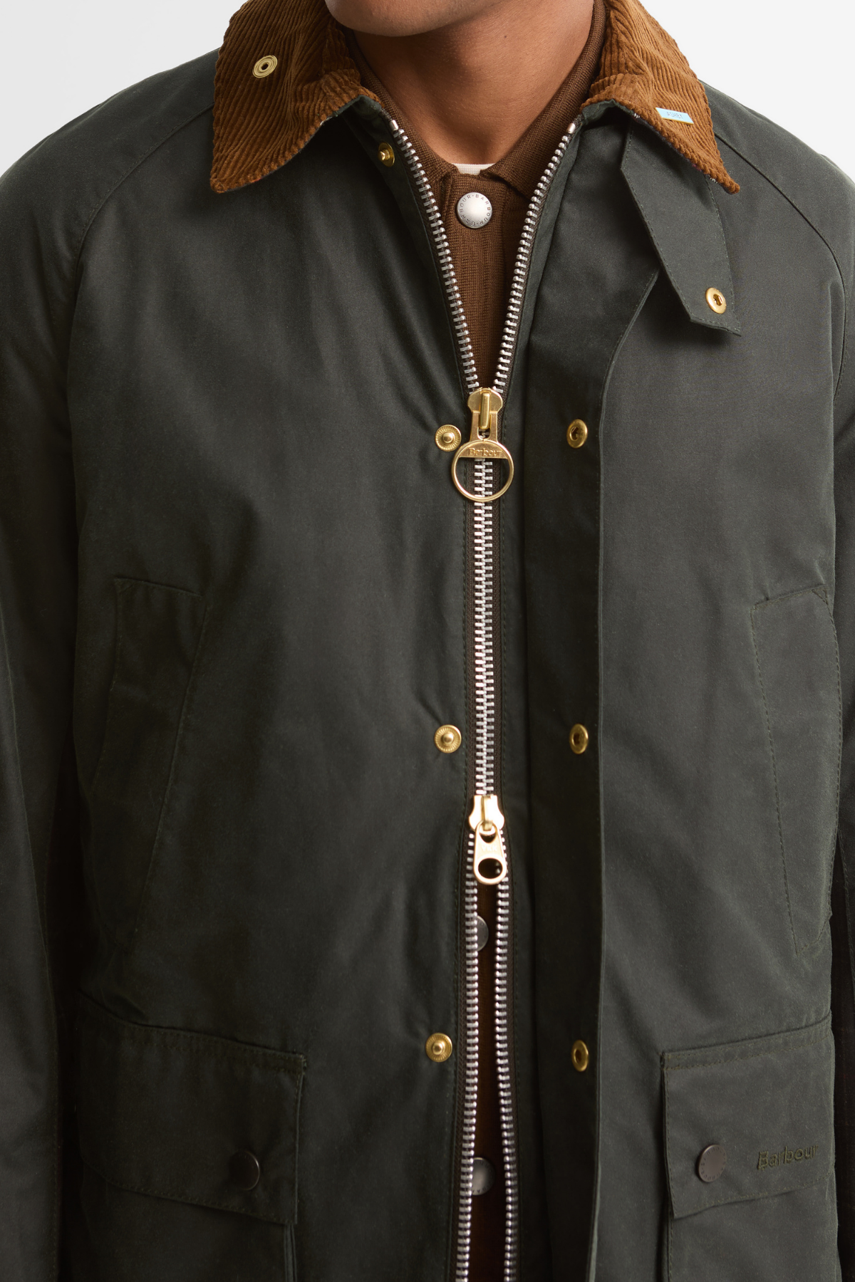 Barbour Icons Ashby Yağlı Ceket SG51 Sage