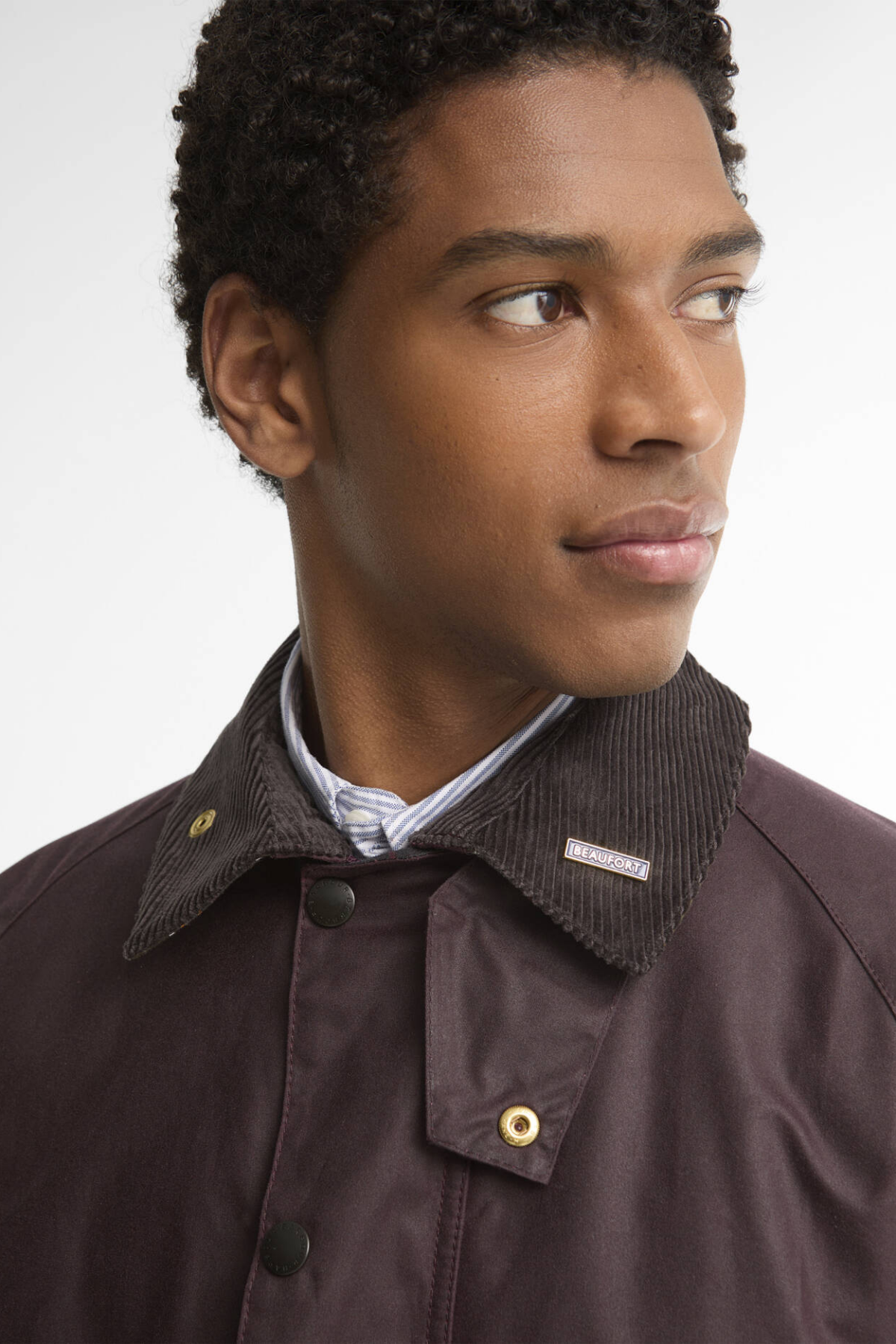 Barbour Icons Beaufort Yağlı Ceket RE92 Bordeaux