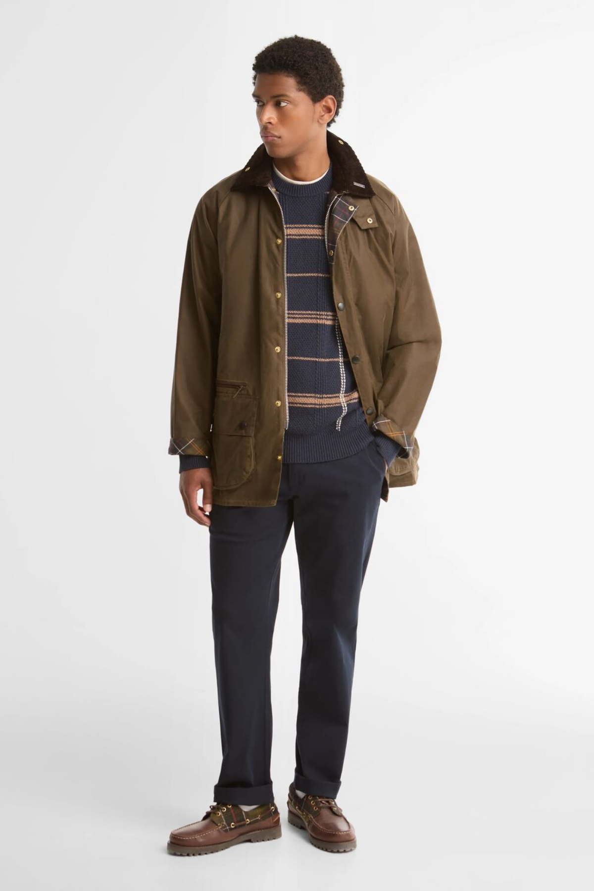 Barbour Icons Beaufort Yağlı Ceket SN91 Beech