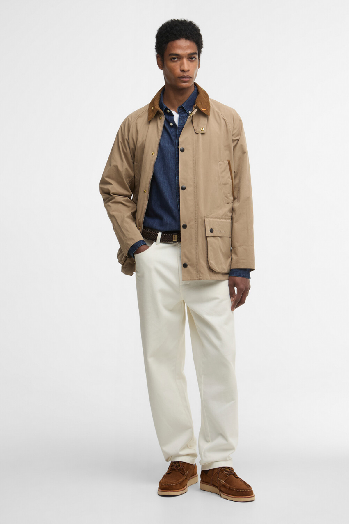 Barbour Icons Bedale Casual Ceket BE31 Military Brown