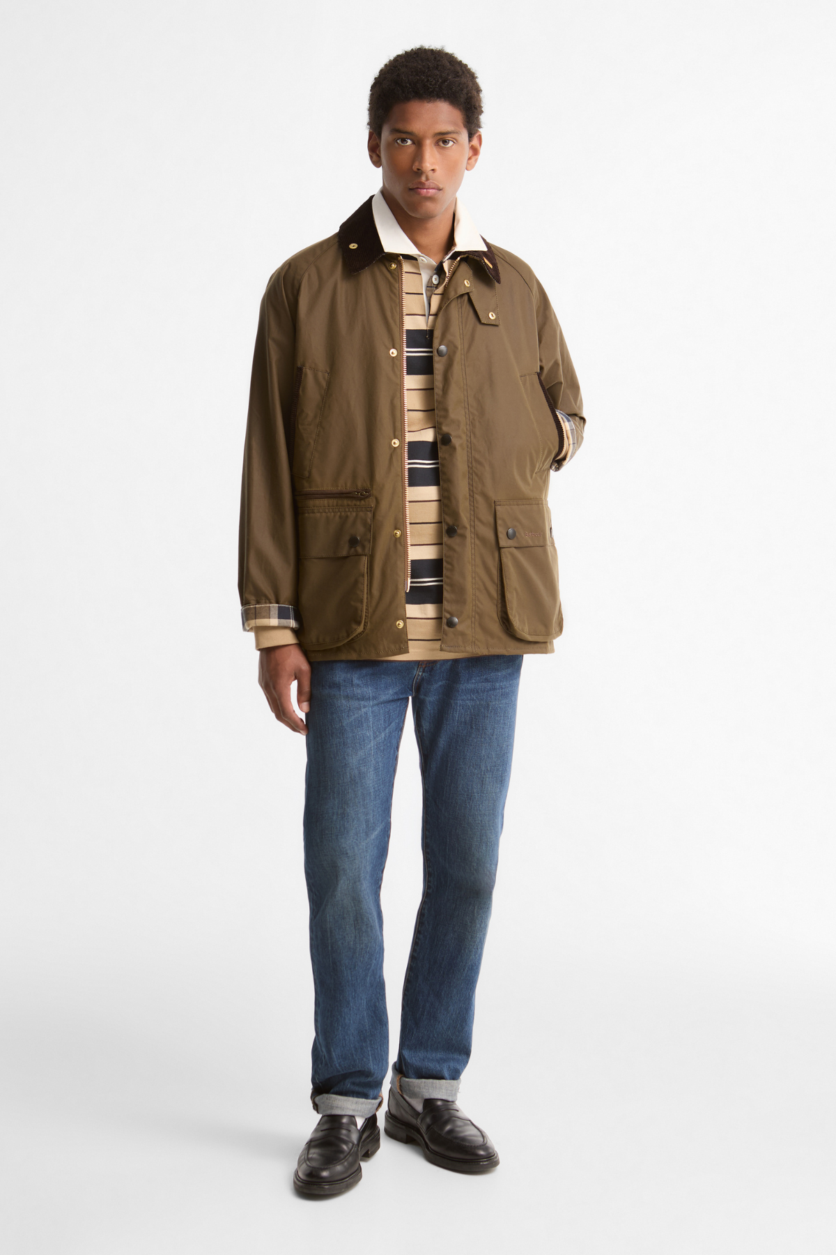 Barbour Icons Bedale Yağlı Ceket BR71 Brown