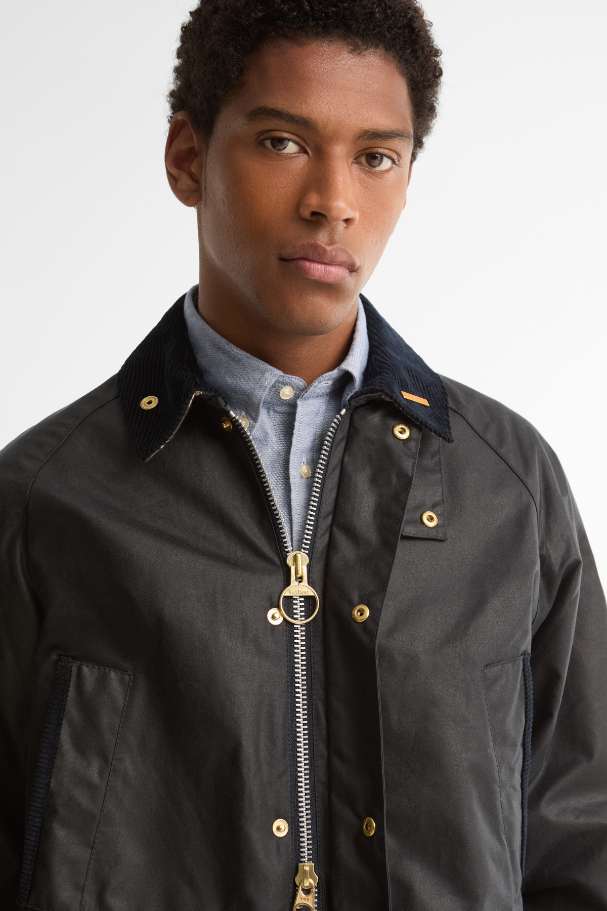 Barbour Icons Bedale Yağlı Ceket NY92 Navy