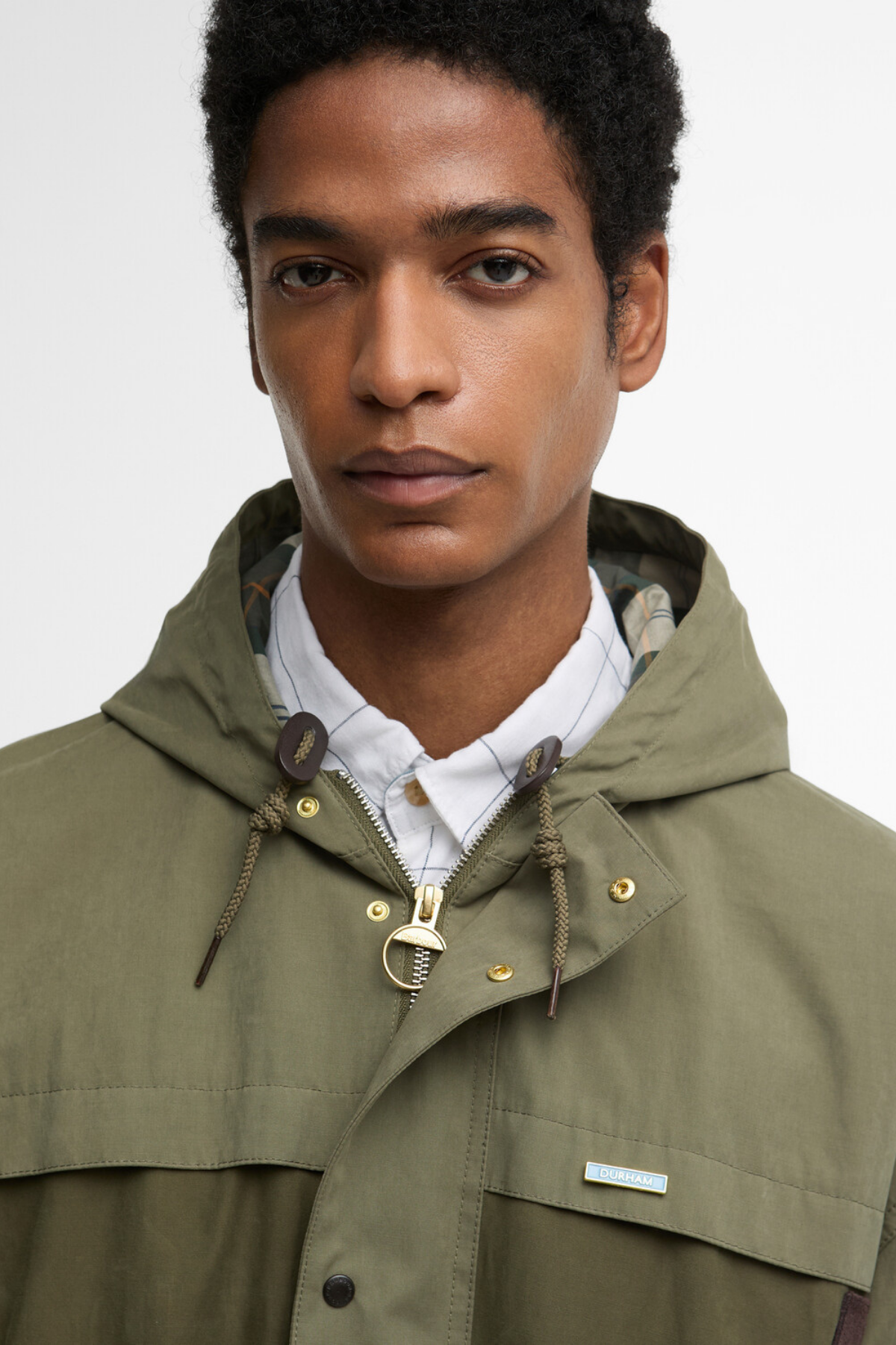 Barbour Icons Durham Casual Ceket GN51 Fern