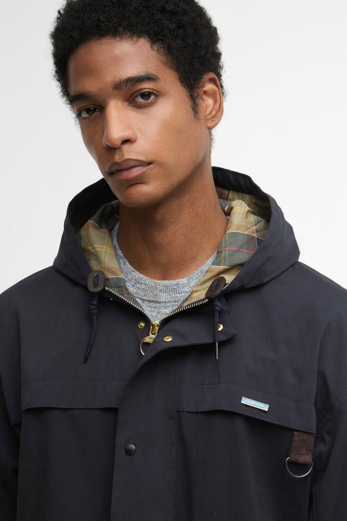 Barbour Icons Durham Casual Ceket NY72 Navy