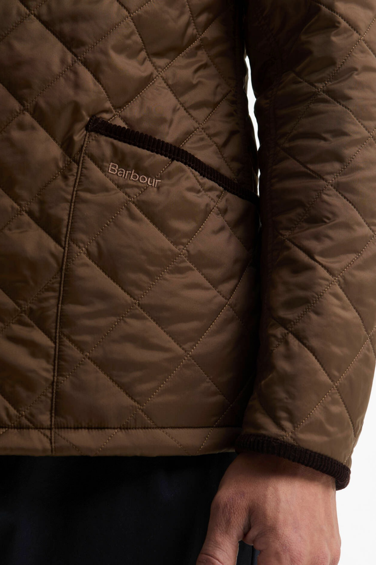 Barbour Icons Heritage Kapitone Ceket BR72 Earth