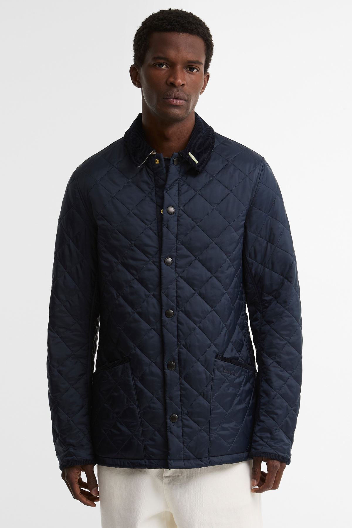 Barbour Icons Heritage Kapitone Ceket NY71 Navy