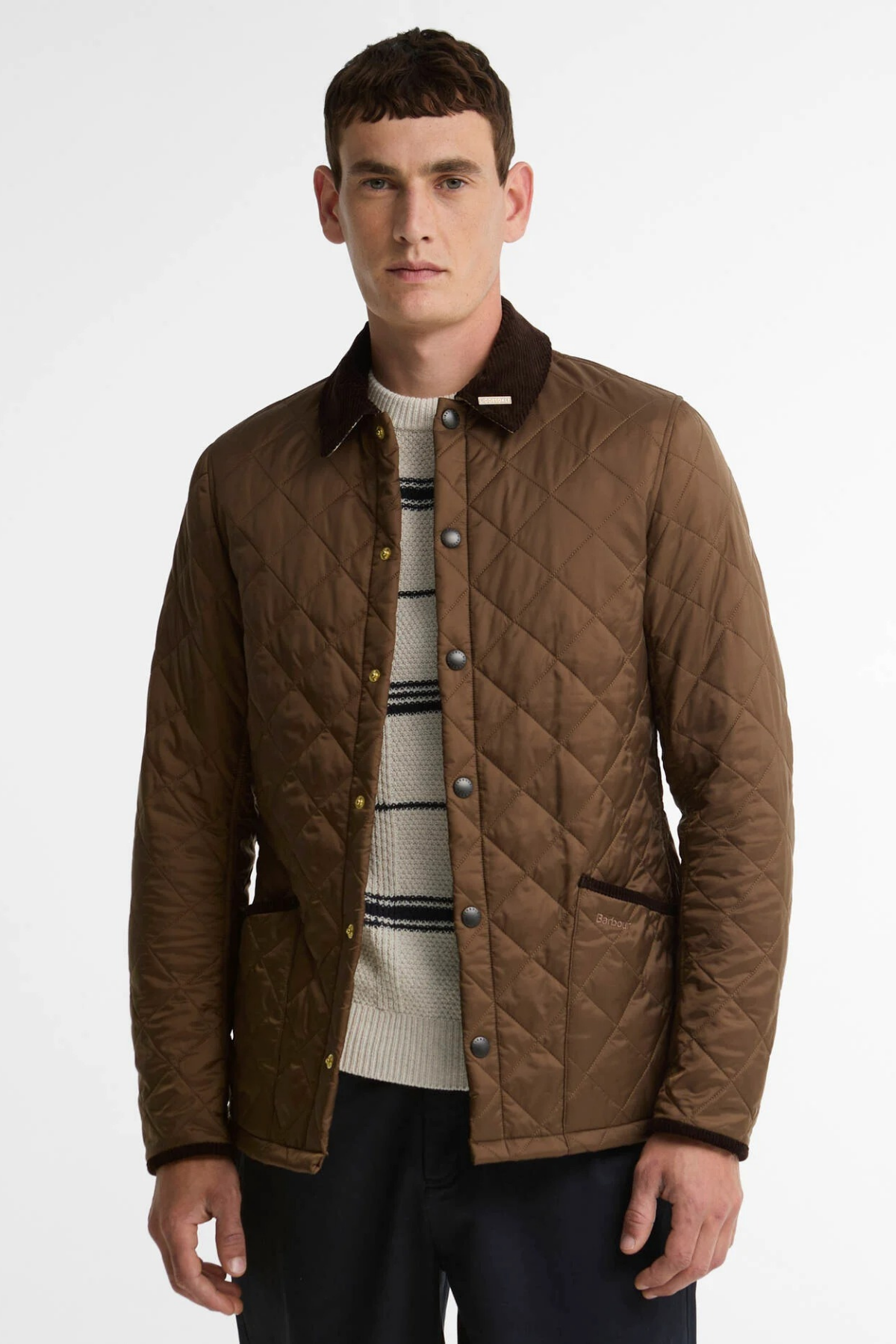 Barbour Icons Heritage Kapitone Ceket BR72 Earth
