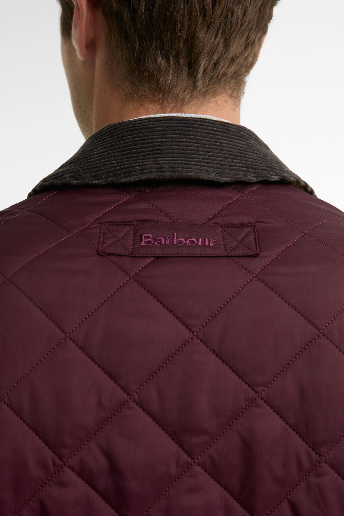 Barbour Icons Heritage Liddesdale Kapitone Ceket RE92 Bordeaux