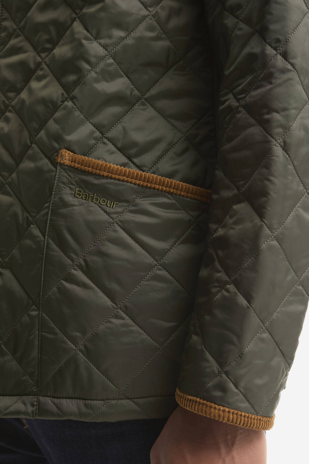 Barbour Icons Heritage Liddesdale Kapitone Ceket OL71 Sage