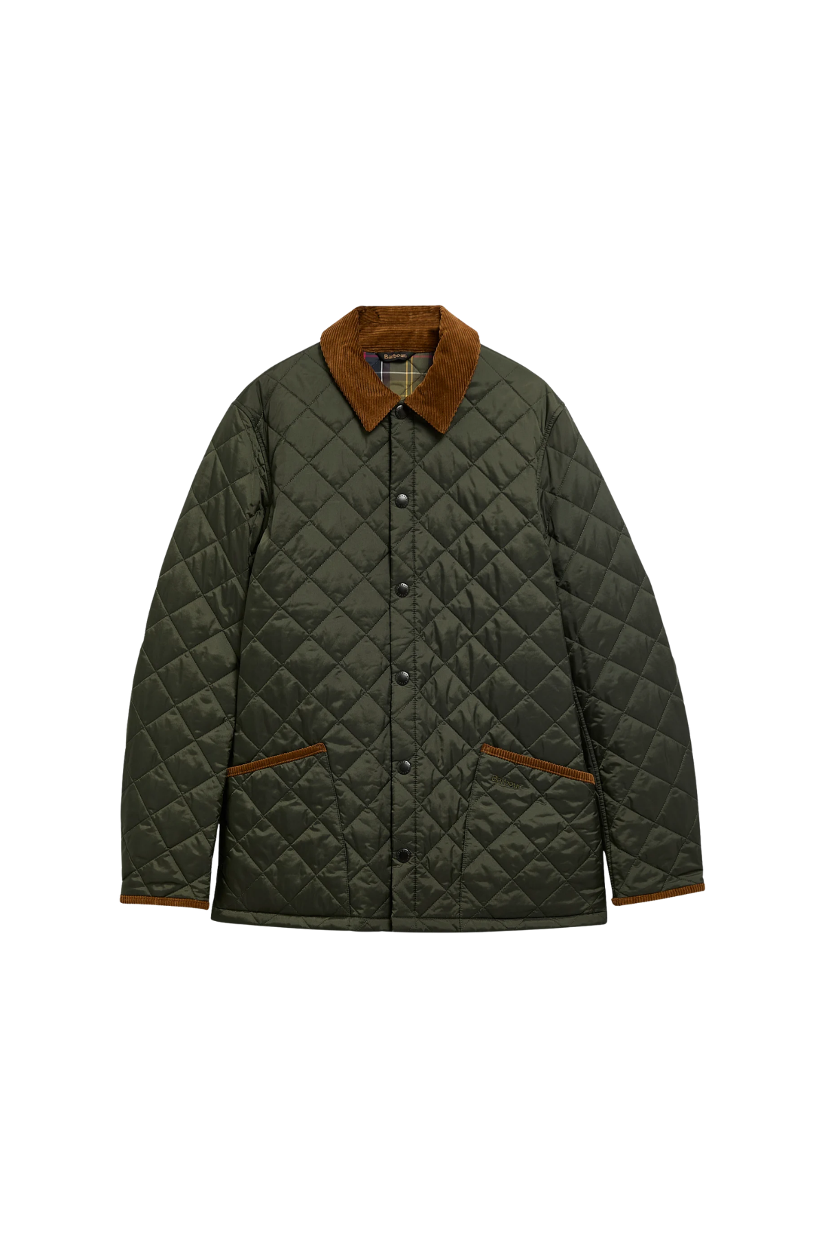 Barbour Icons Heritage Liddesdale Kapitone Ceket OL71 Sage