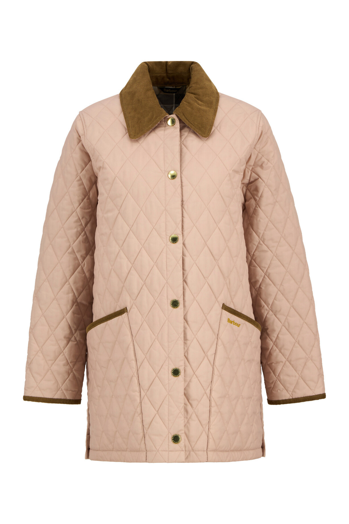 Barbour Icons Modern Liddesdale Kapitone Ceket PI53 Gardenia/Dress/Beige