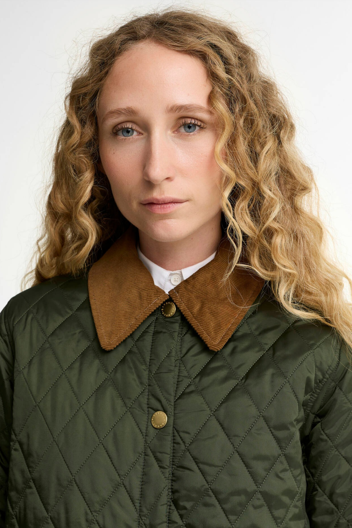 Barbour Icons Modern Liddesdale Kapitone Ceket OL74 Olive Classic