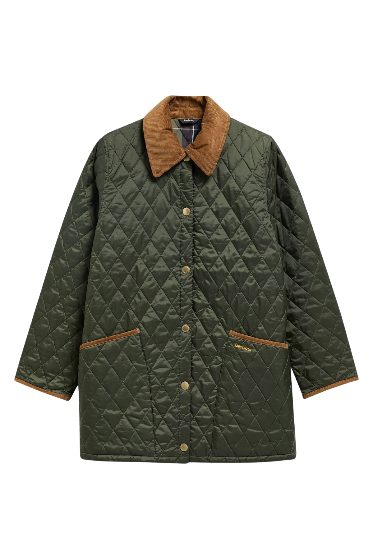 Barbour Icons Modern Liddesdale Kapitone Ceket OL74 Olive Classic