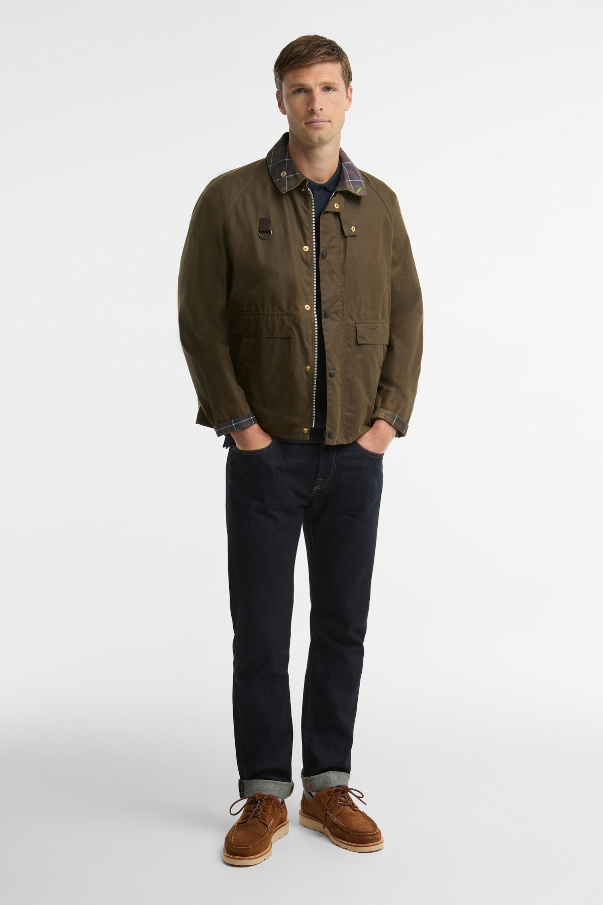 Barbour Icons Spey Yağlı Ceket SN91 Beech