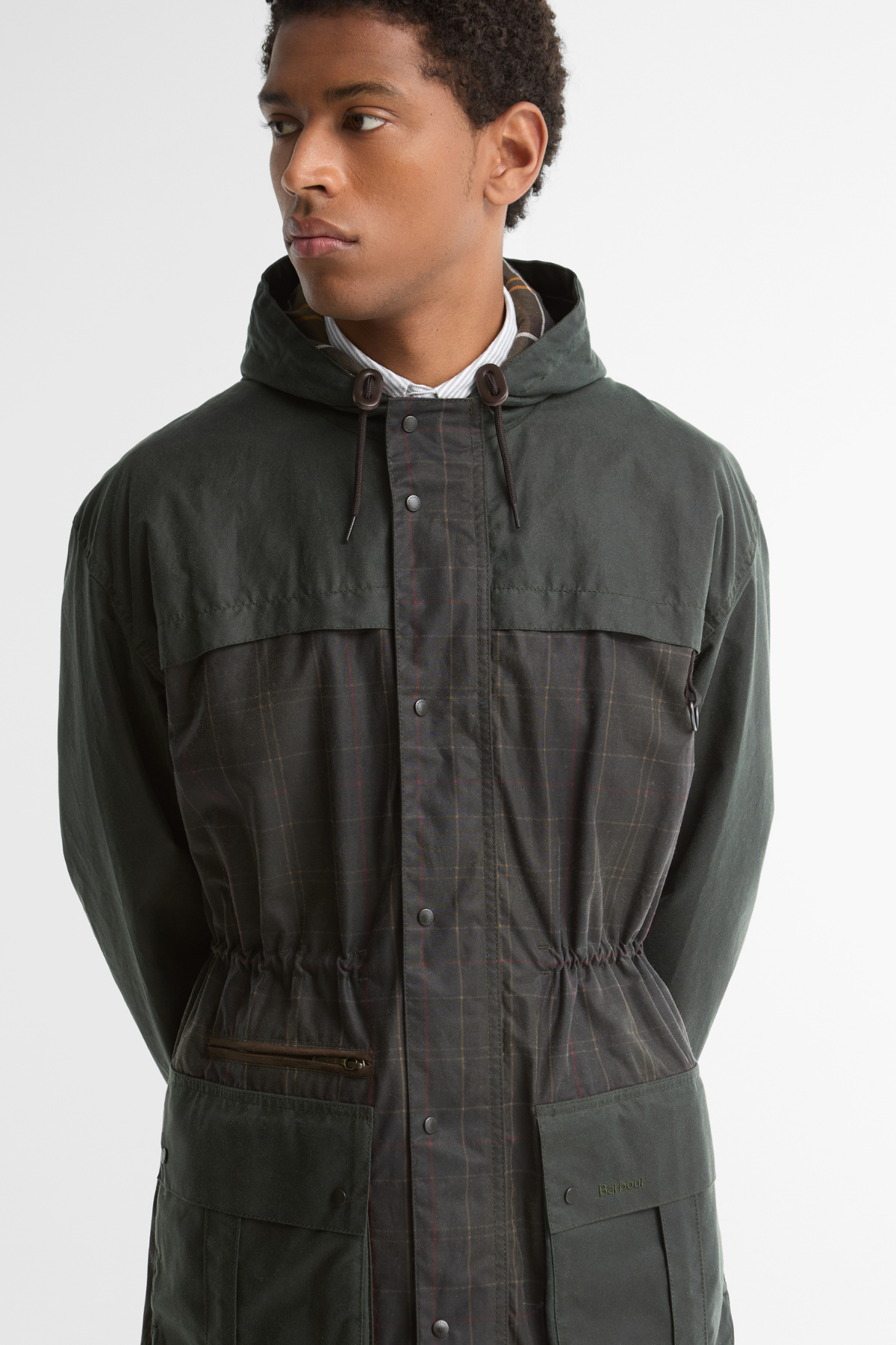 Barbour Icons Tartan Durham Yağlı Ceket TN12 Classic Tartan