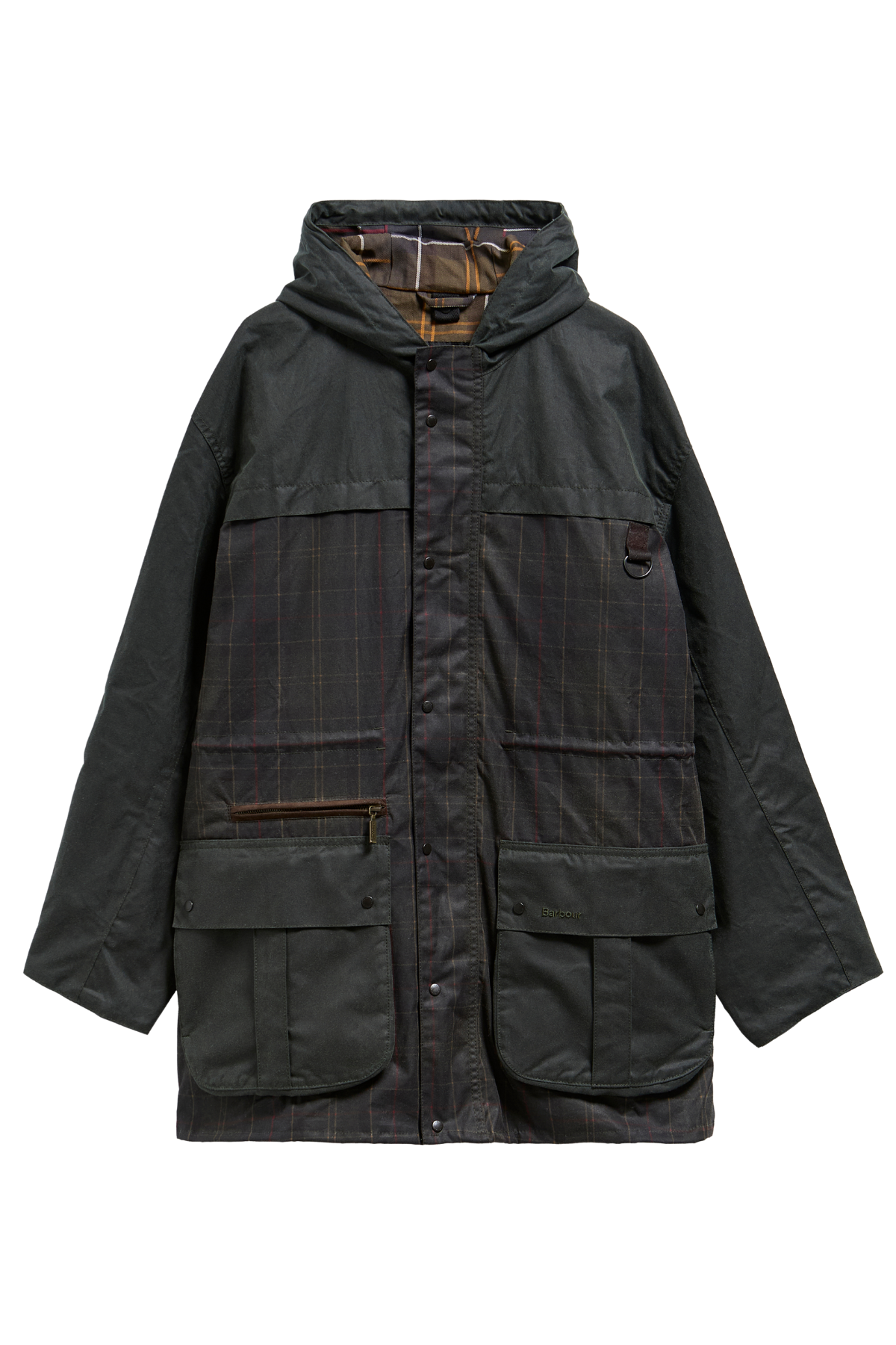 Barbour Icons Tartan Durham Yağlı Ceket TN12 Classic Tartan