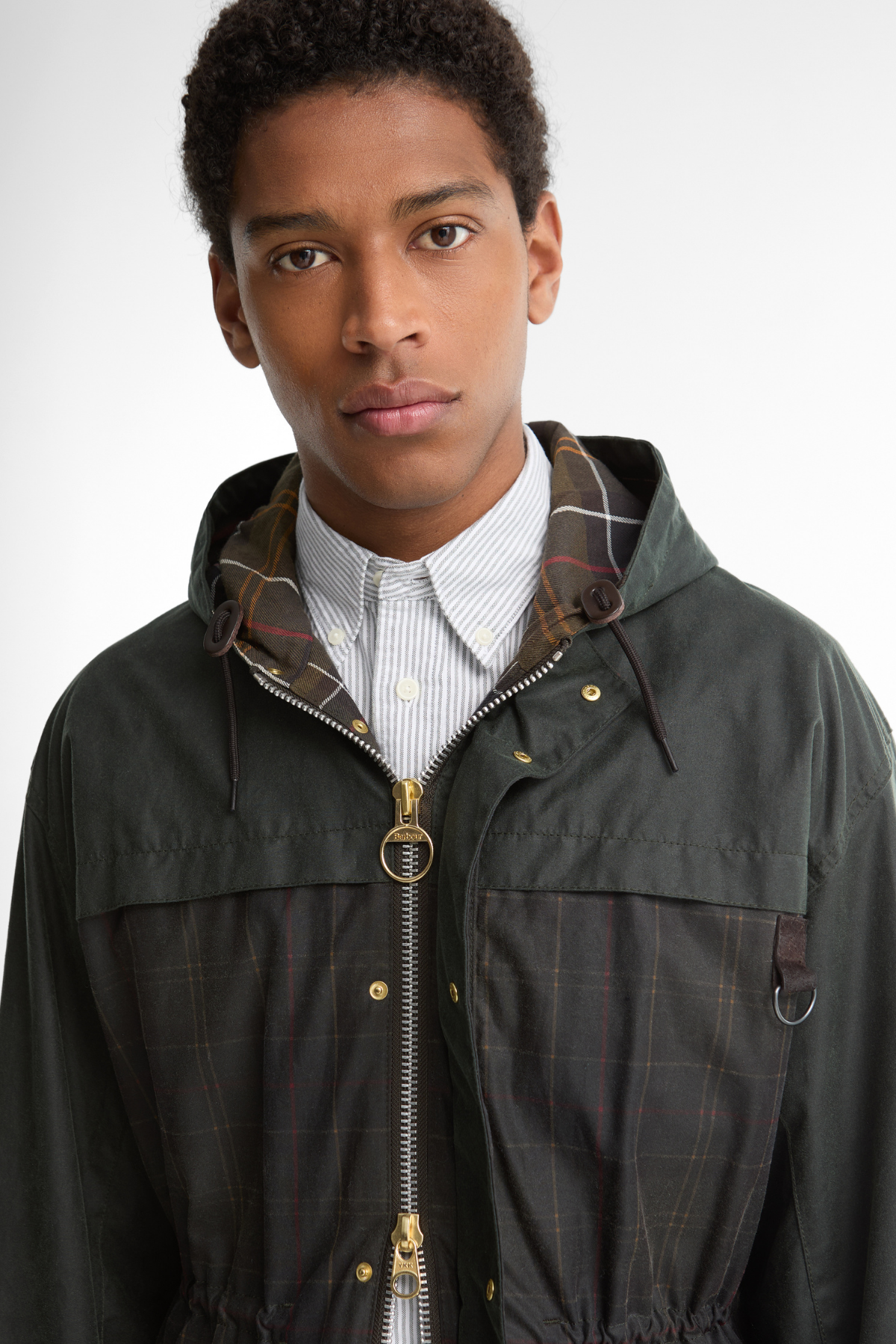 Barbour Icons Tartan Durham Yağlı Ceket TN12 Classic Tartan