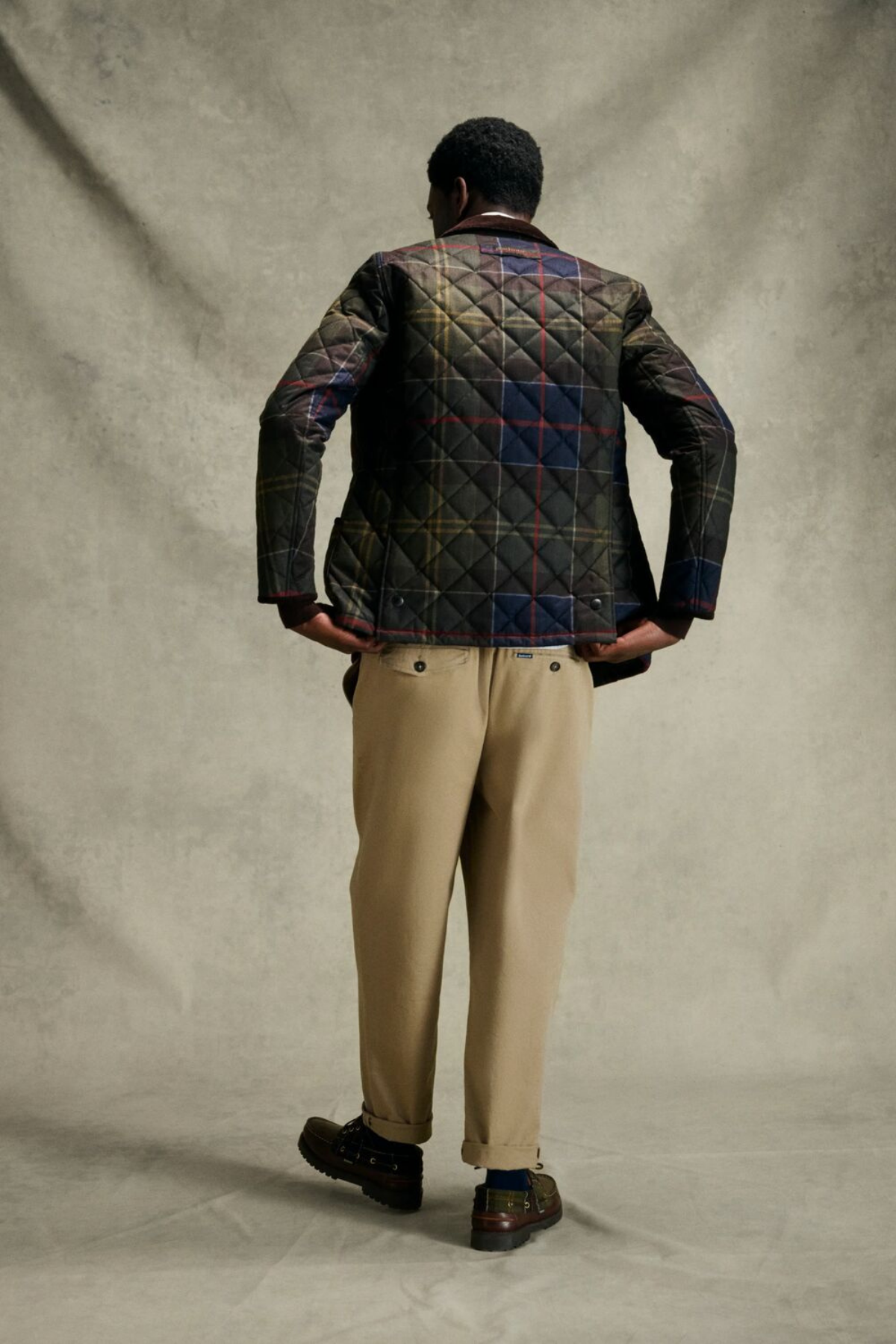 Barbour Icons Tartan Heritage Liddesdale Kapitone Ceket TN14 Classic Tartan