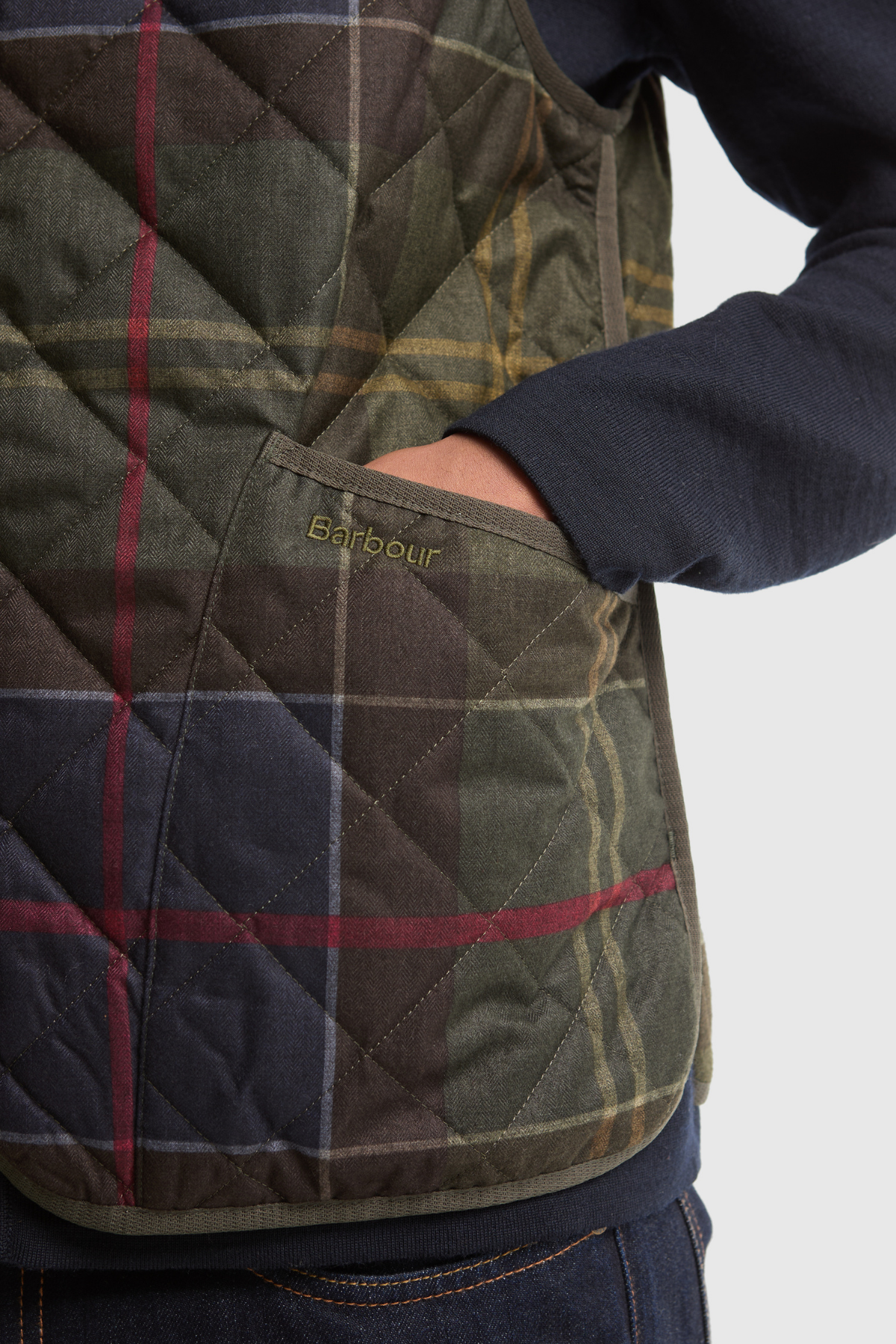 Barbour Icons Tartan Kapitone İç Yelek TN14 Classic Tartan