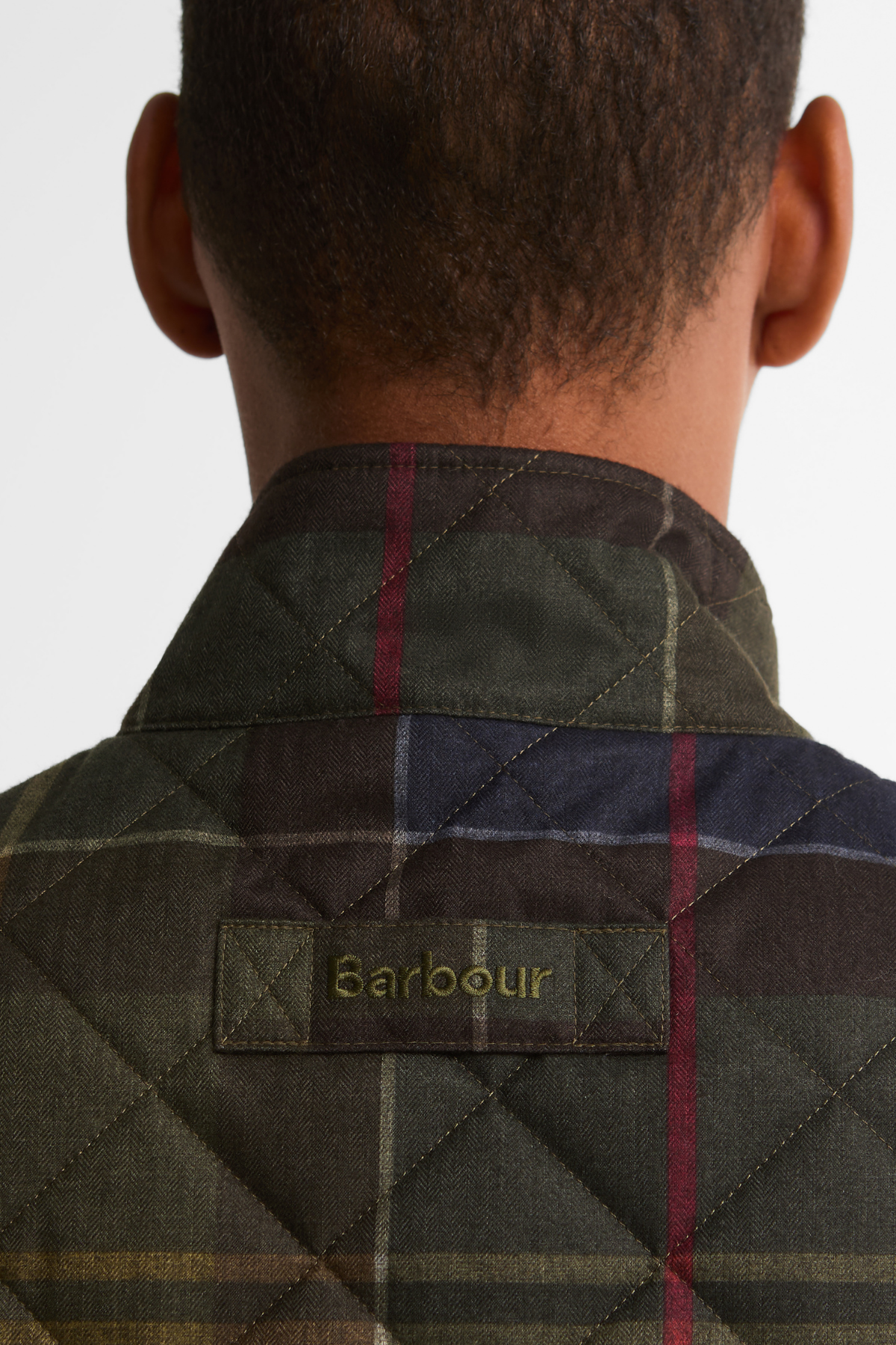 Barbour Icons Tartan Lowerdale Kapitone Yelek TN14 Classic Tartan