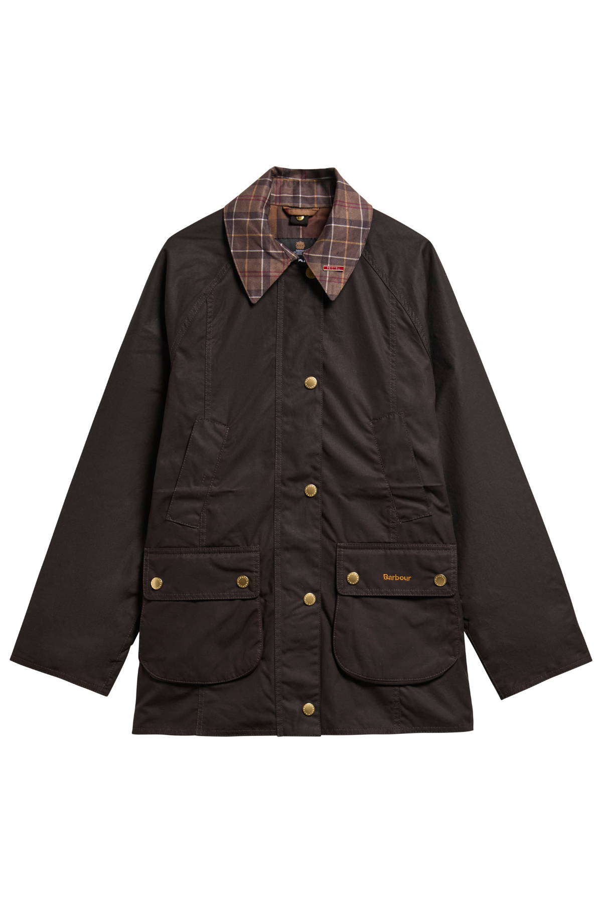 Barbour Icons Tartan Modern Beadnell Yağlı Ceket RU91 Rustic Muted