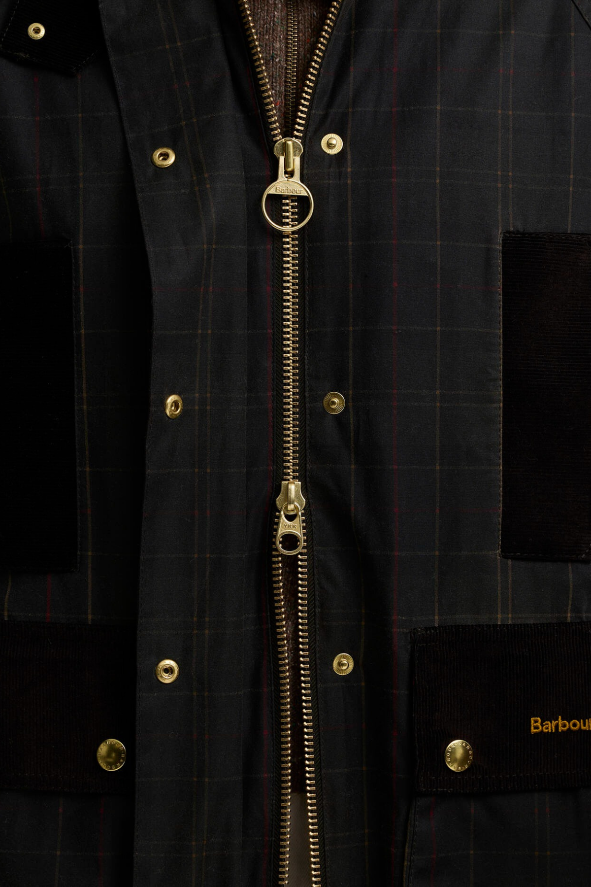 Barbour Icons Tartan Modern Beaufort Yağlı Ceket OL71 Classic Tartan Olive