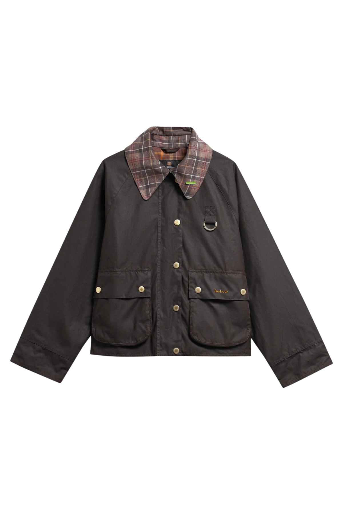 Barbour Icons Tartan Spey Yağlı Ceket RU91 Rustic Muted