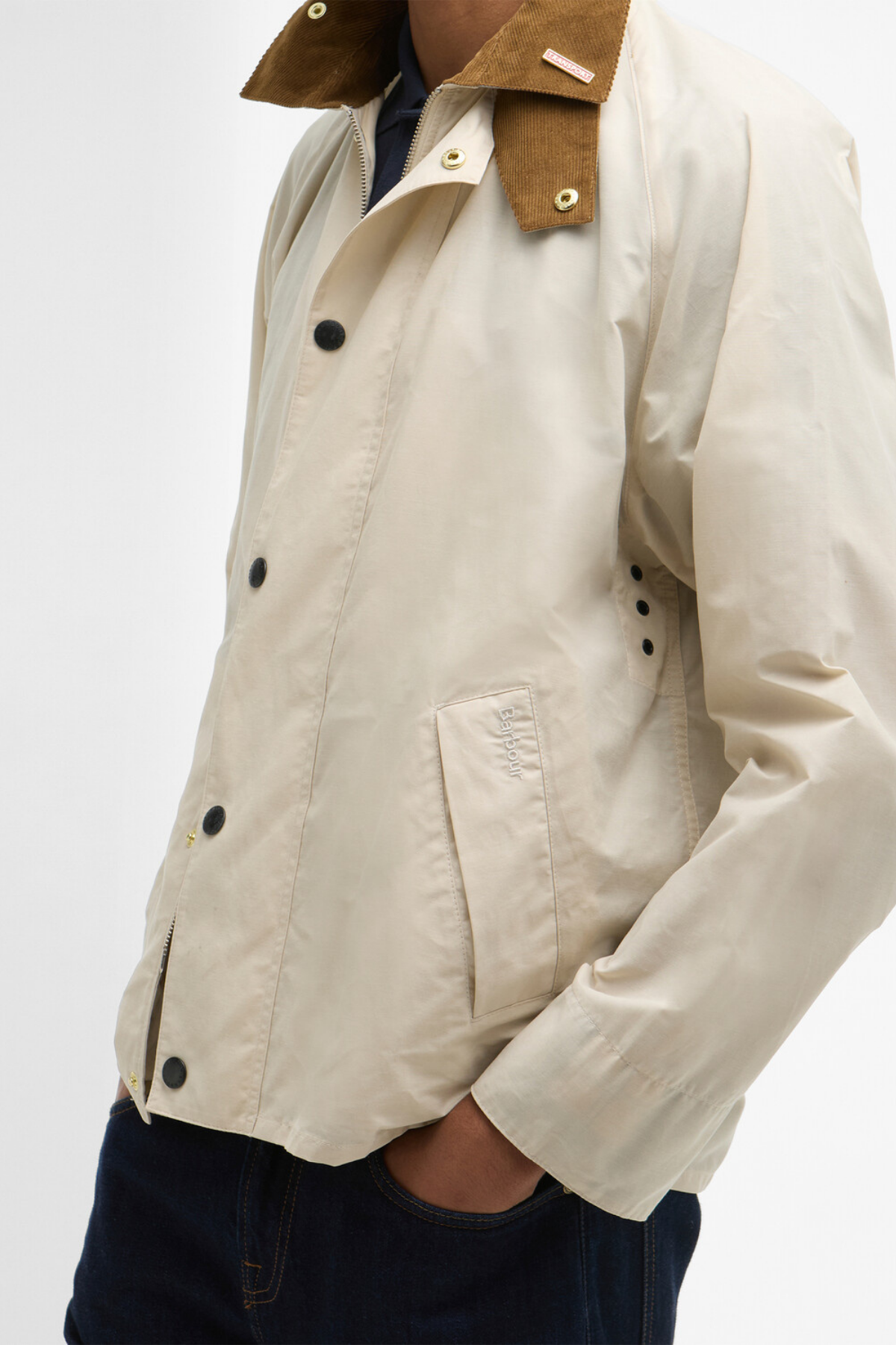 Barbour Icons Transport Casual Ceket CR31 Oatmeal