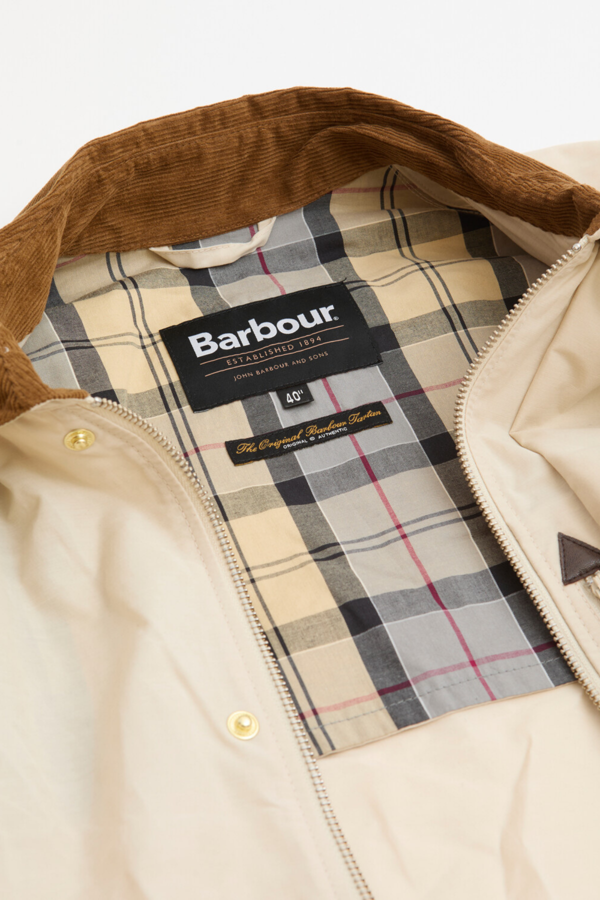 Barbour Icons Transport Casual Ceket CR31 Oatmeal