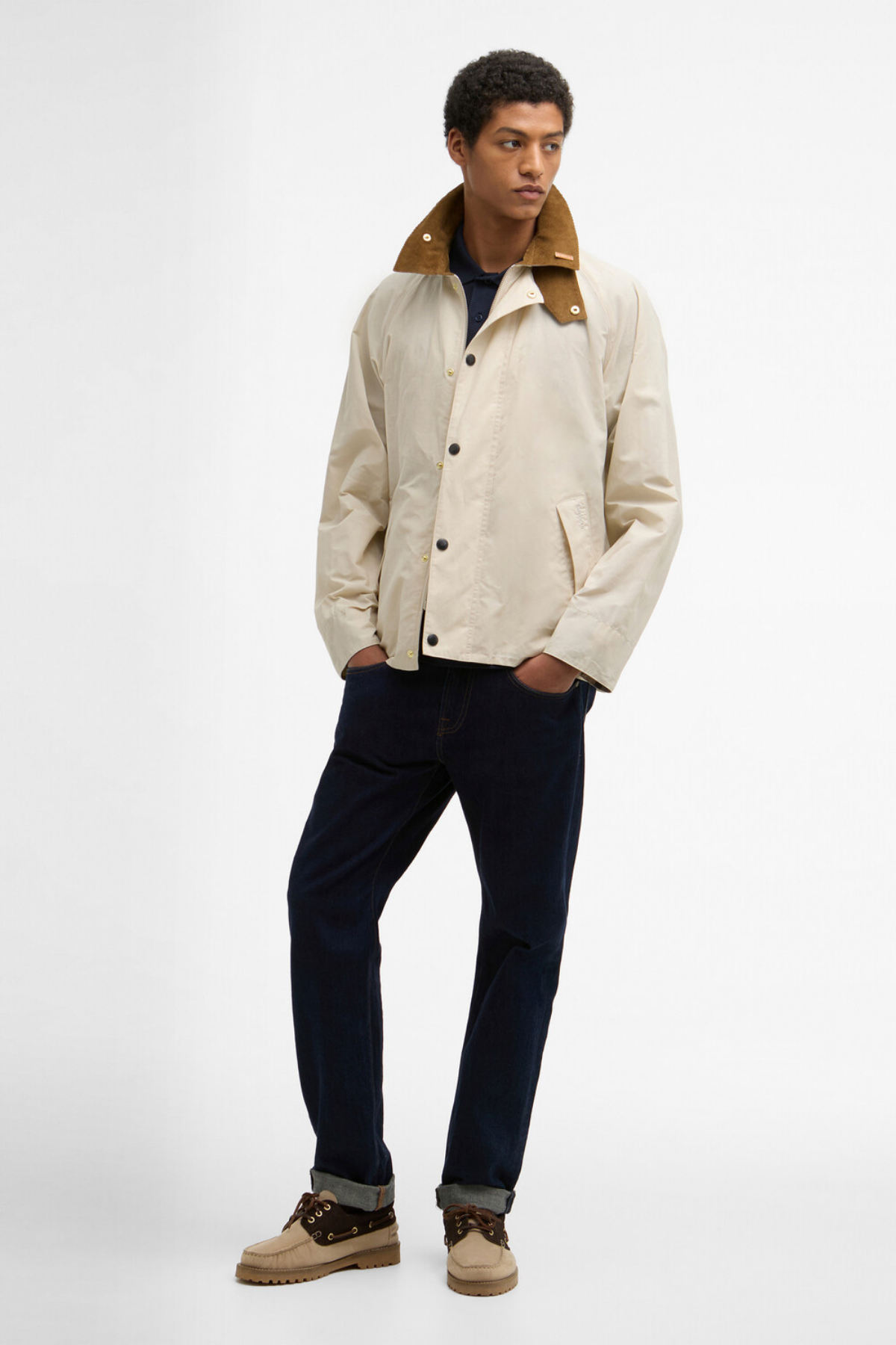 Barbour Icons Transport Casual Ceket CR31 Oatmeal
