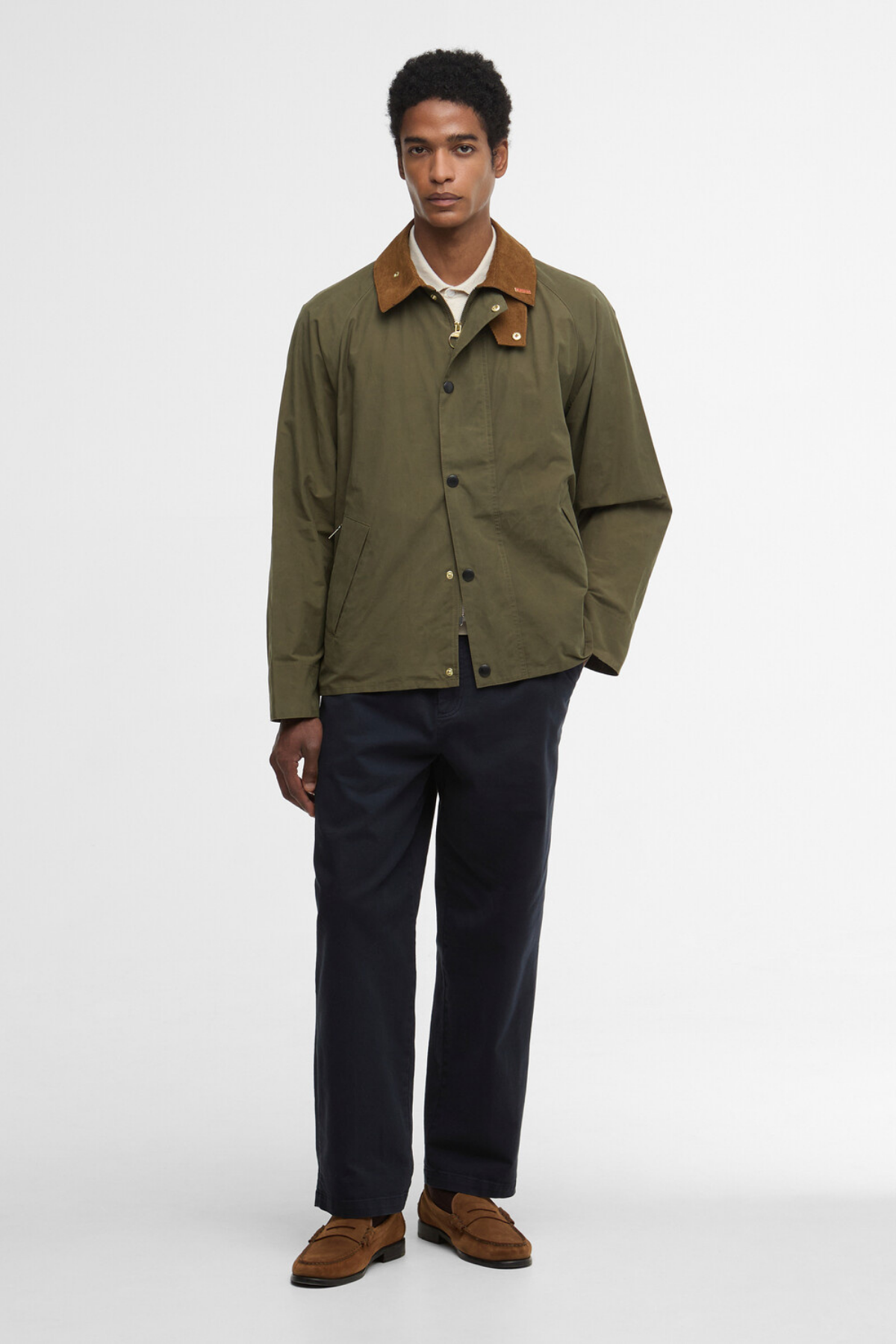 Barbour Icons Transport Casual Ceket OL72 Ivy Green