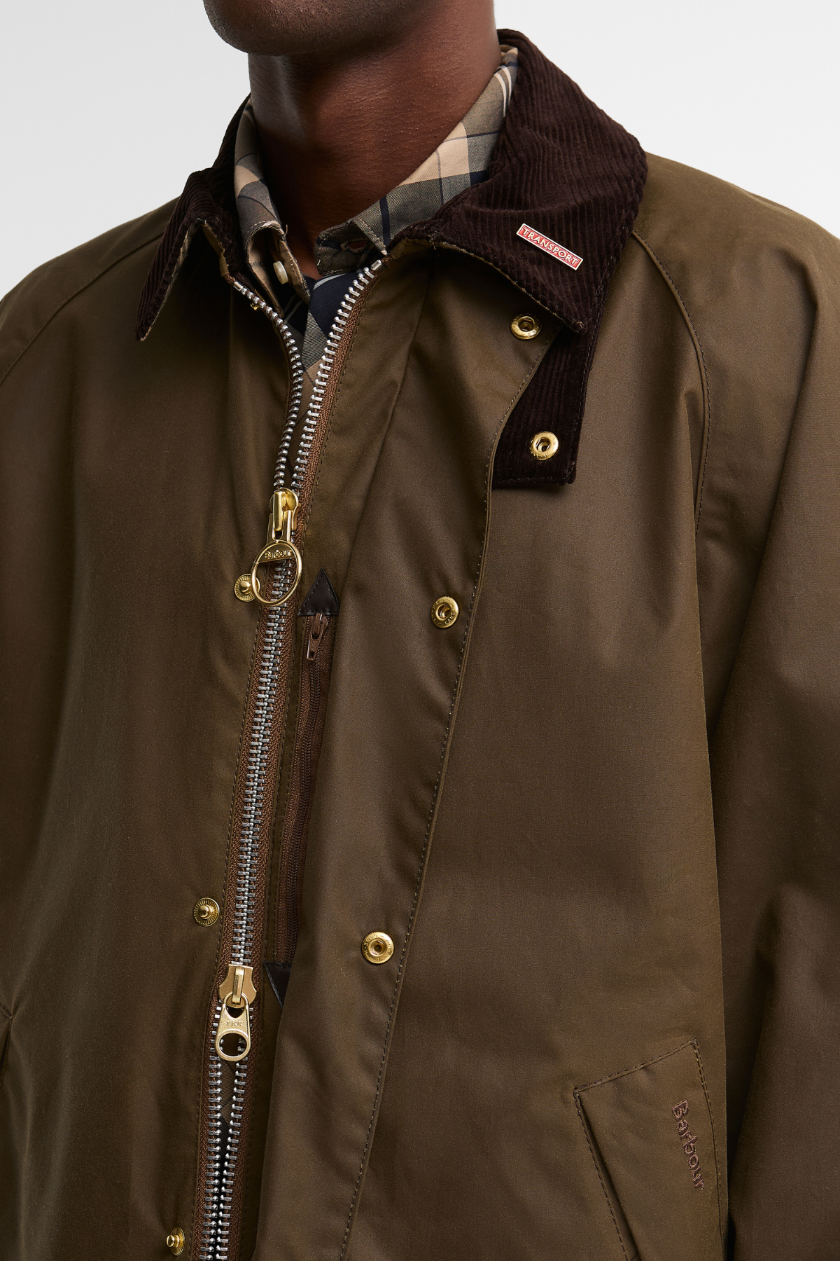 Barbour Icons Transport Yağlı Ceket BR71 Brown