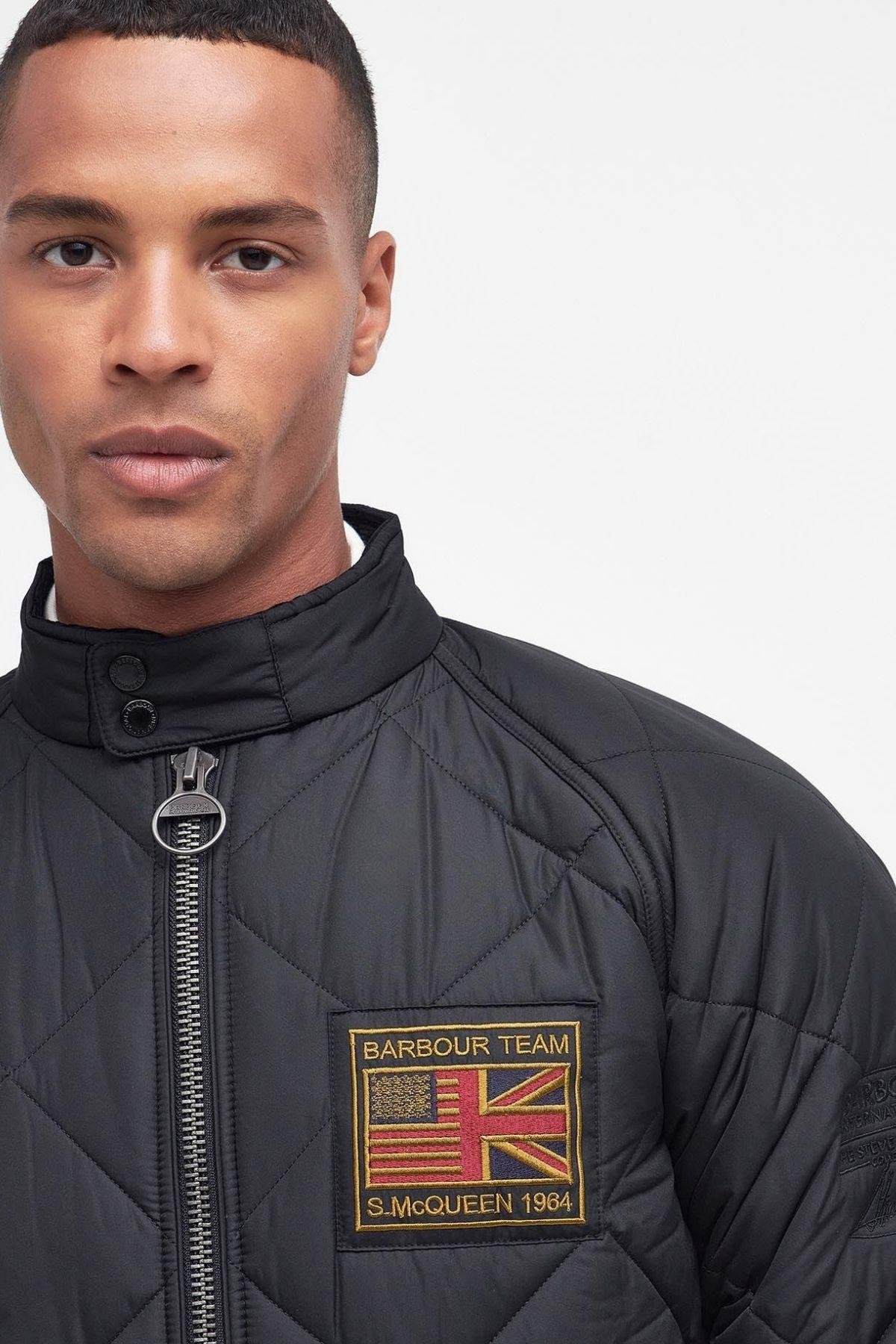 Barbour Int. Steve Mcqueen Kapitone Ceket BK11 Black